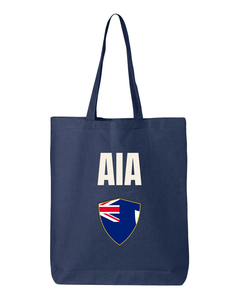 Anguilla Soccer Tote Bag — National Crest Badge | NYC Factory