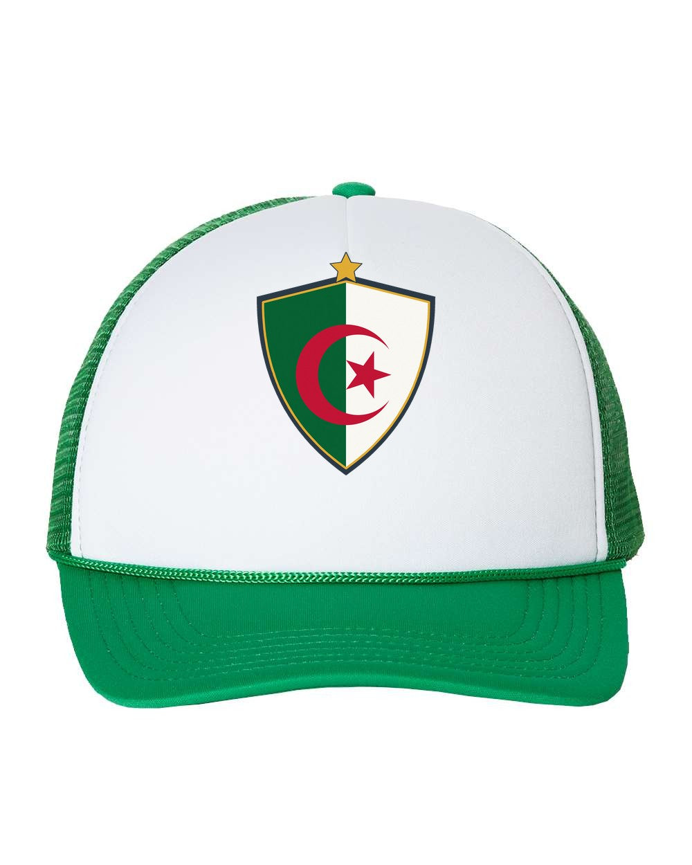 White / Kelly Green