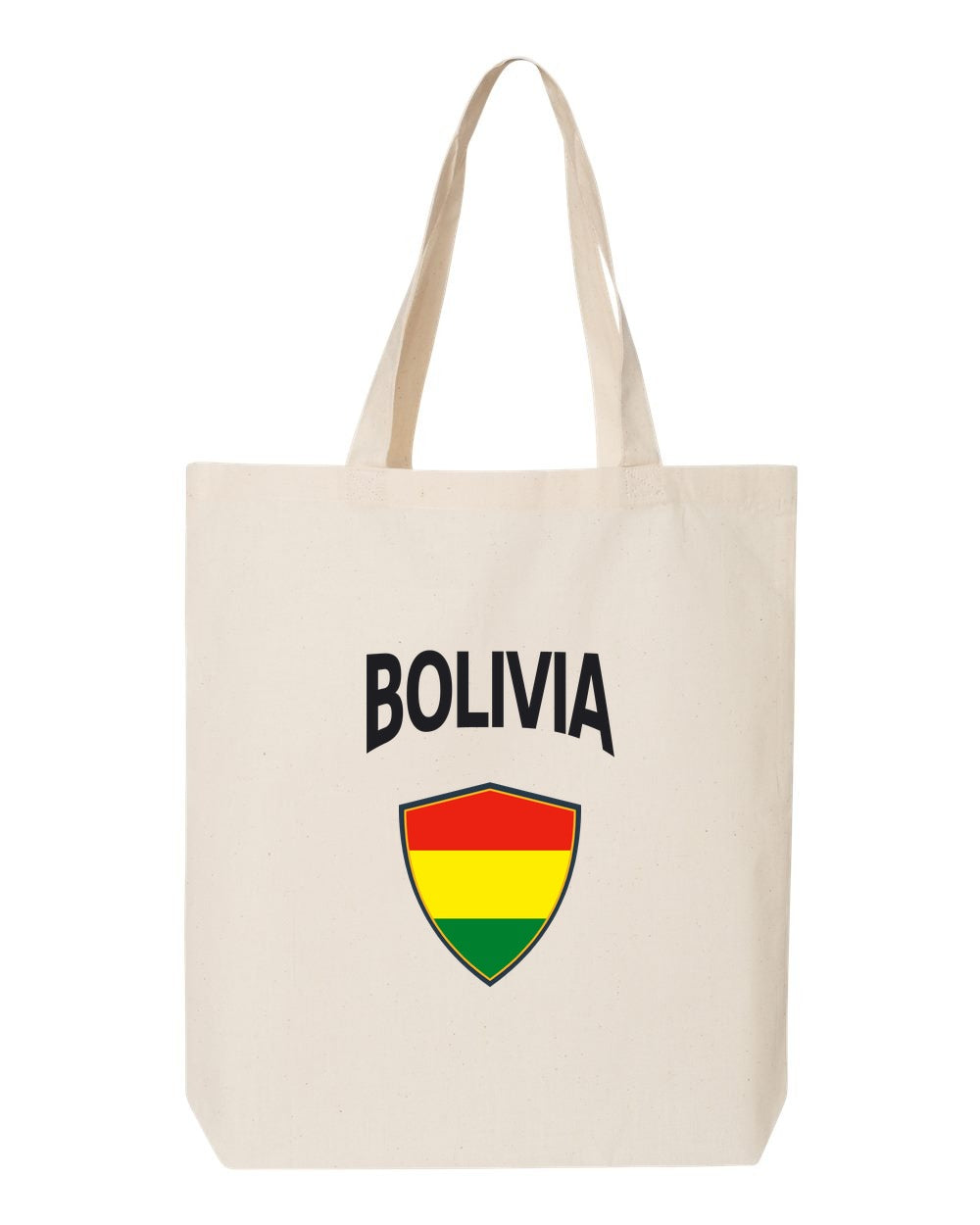 Bolivia Soccer Tote Bag — Arched National Crest | NYC Factory