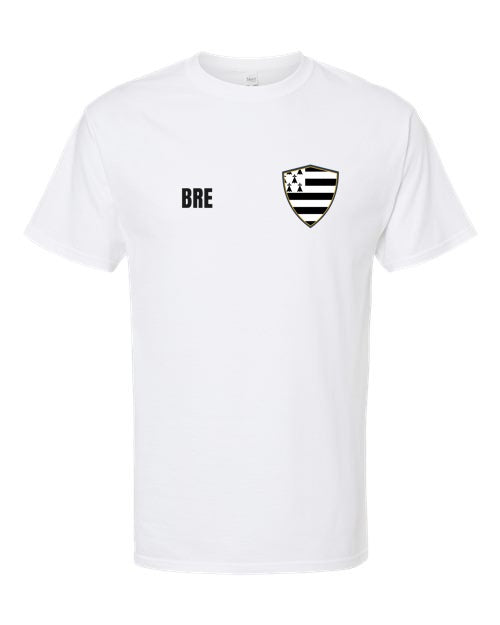 Brittany Soccer Tee — Retro National Crest | NYC Factory