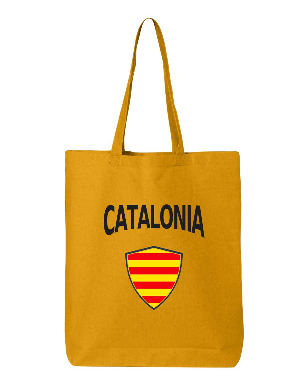 Catalonia Soccer Tote Bag — Arched National Crest | NYC Factory