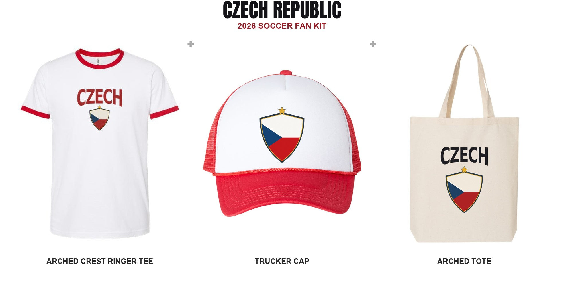 CZE 2026 Soccer Fan Kit