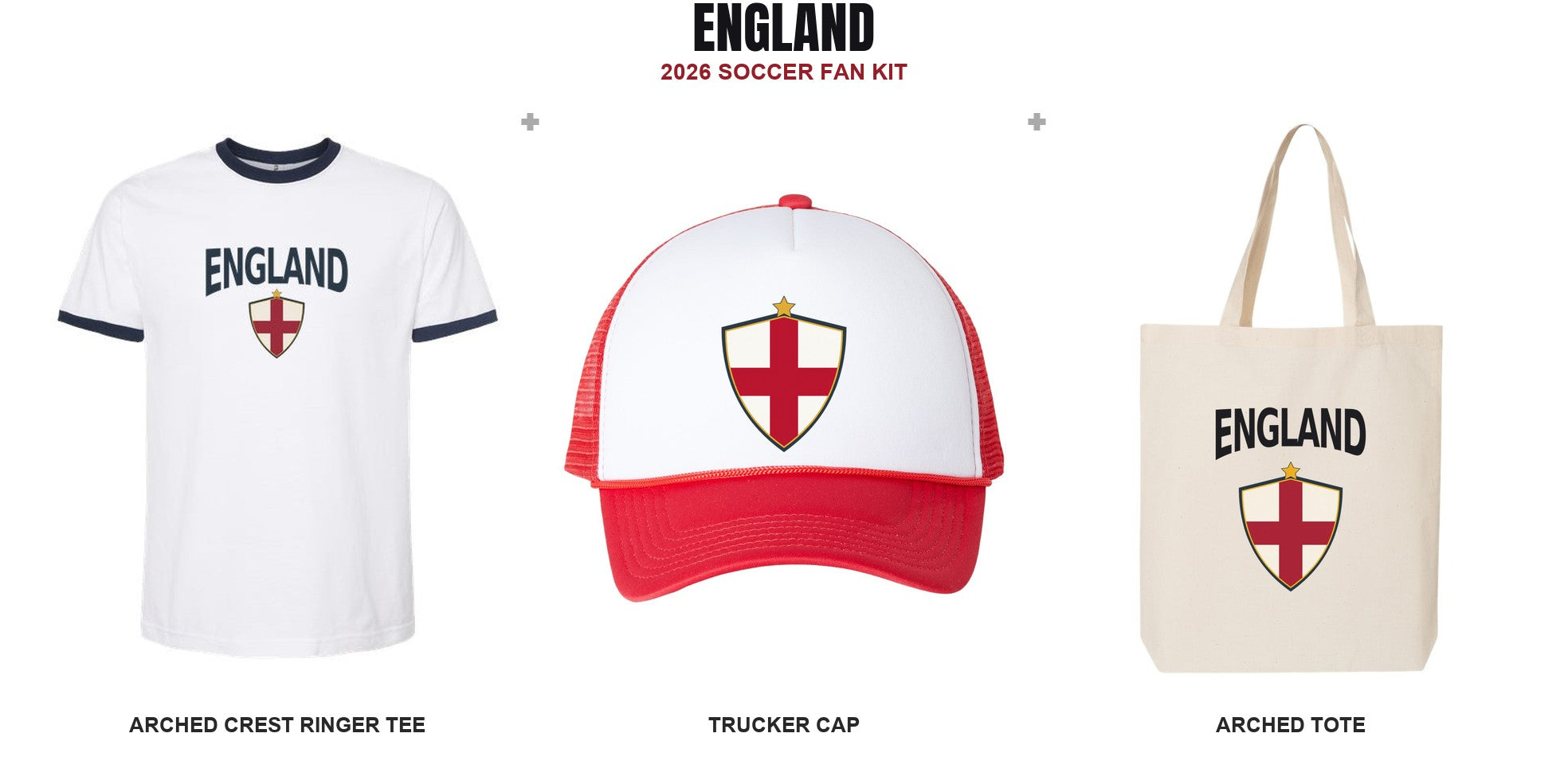 ENG 2026 Soccer Fan Kit
