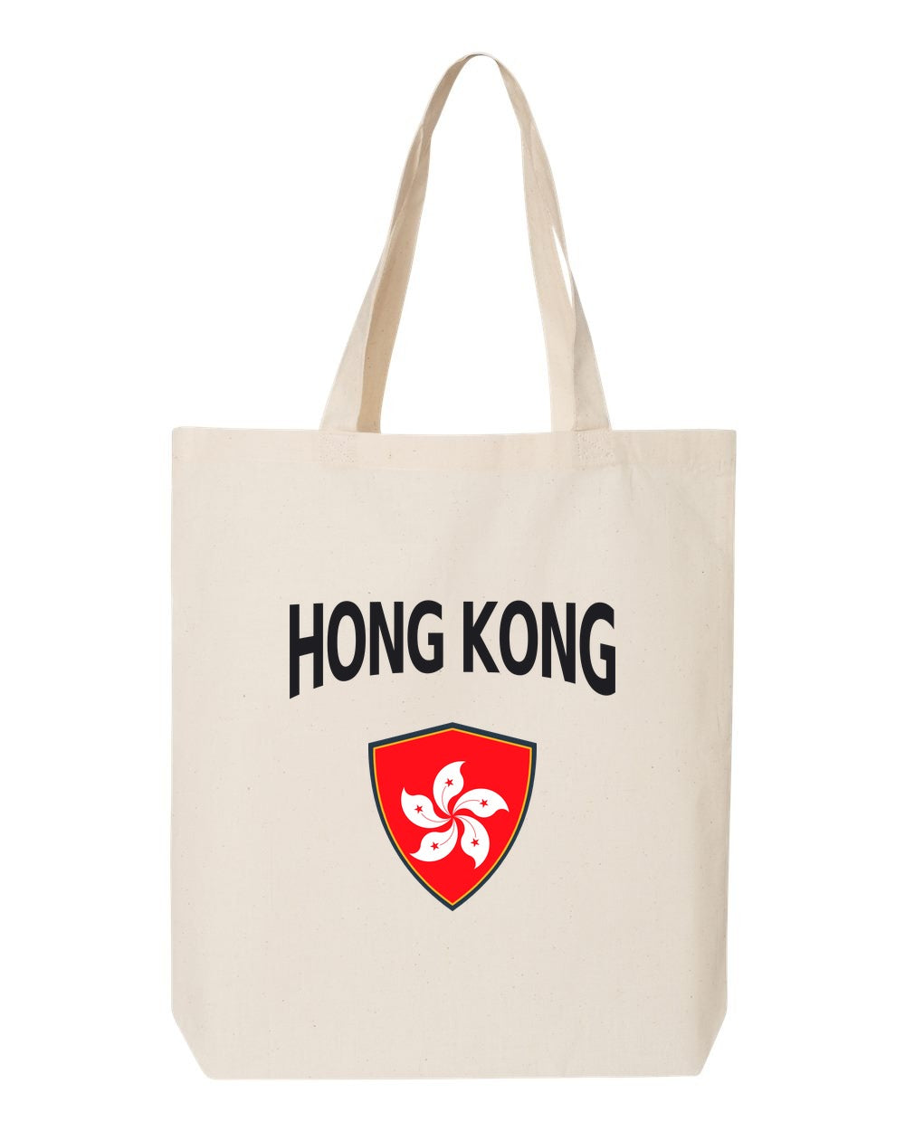 Hong Kong Soccer Tote Bag — Arched National Crest | NYC Factory