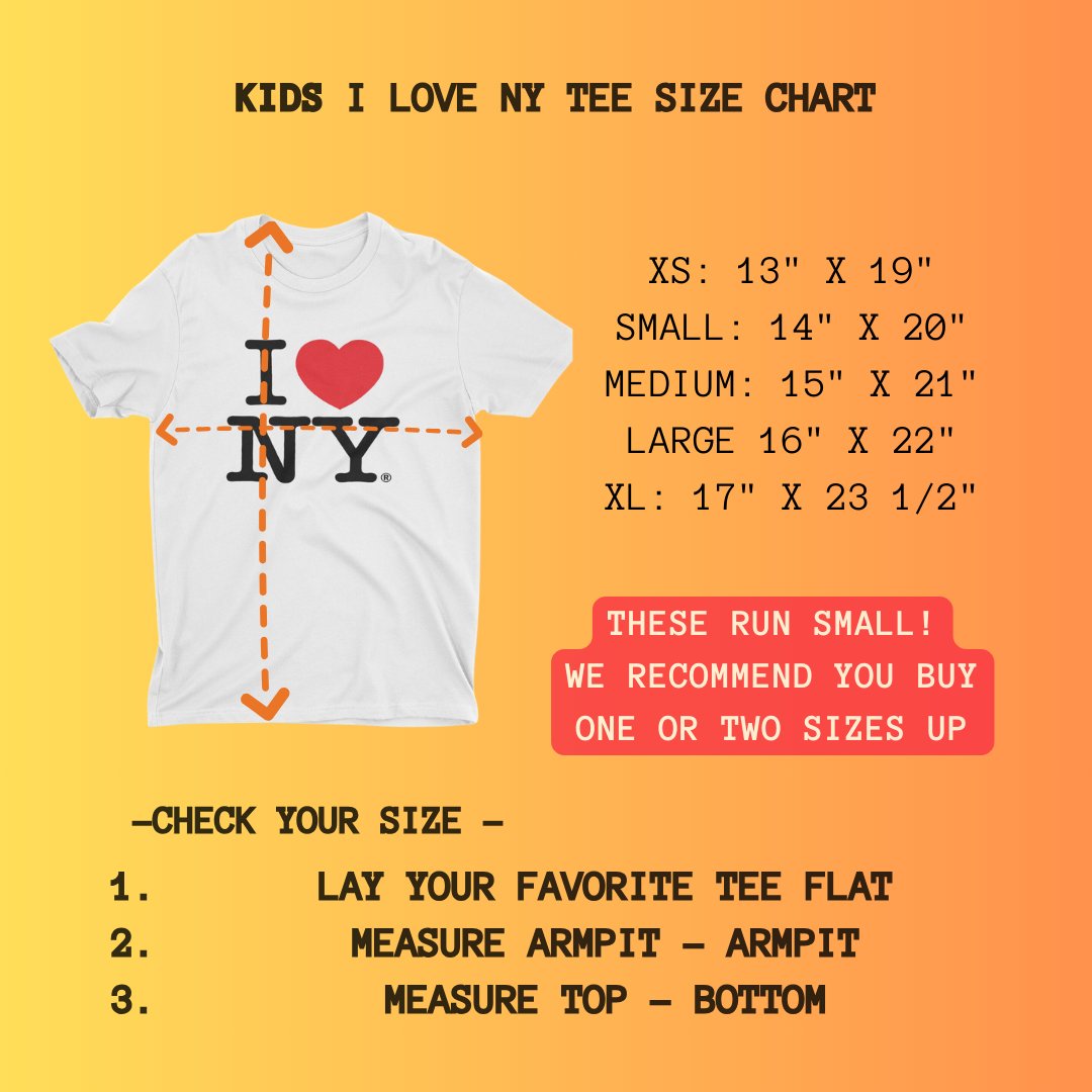 I Love NY Kids T-Shirt Officially Licensed Unisex Tees (Youth, Lavender)