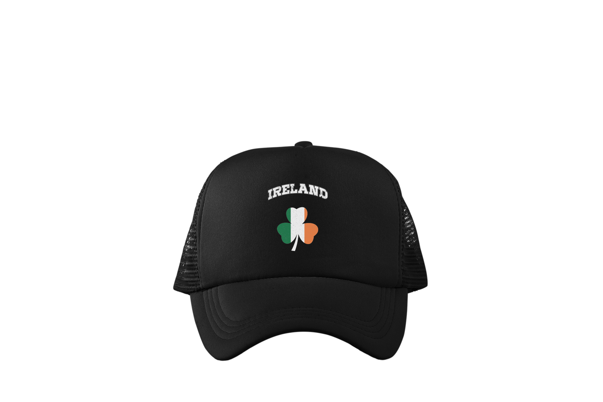 Ireland Flag Retro Design Trucker Baseball Hat