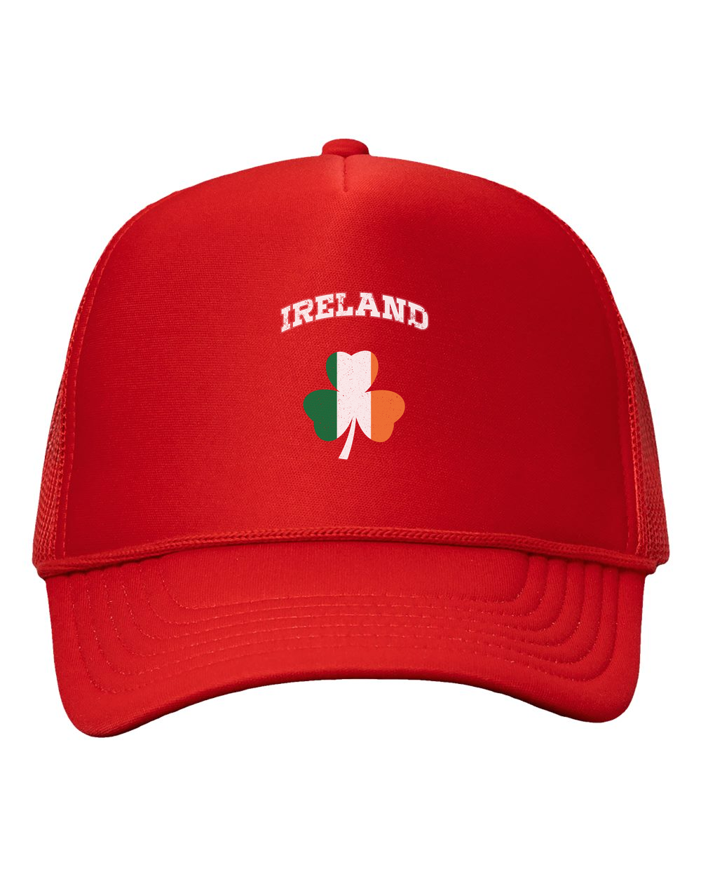 Ireland Flag Retro Design Trucker Baseball Hat