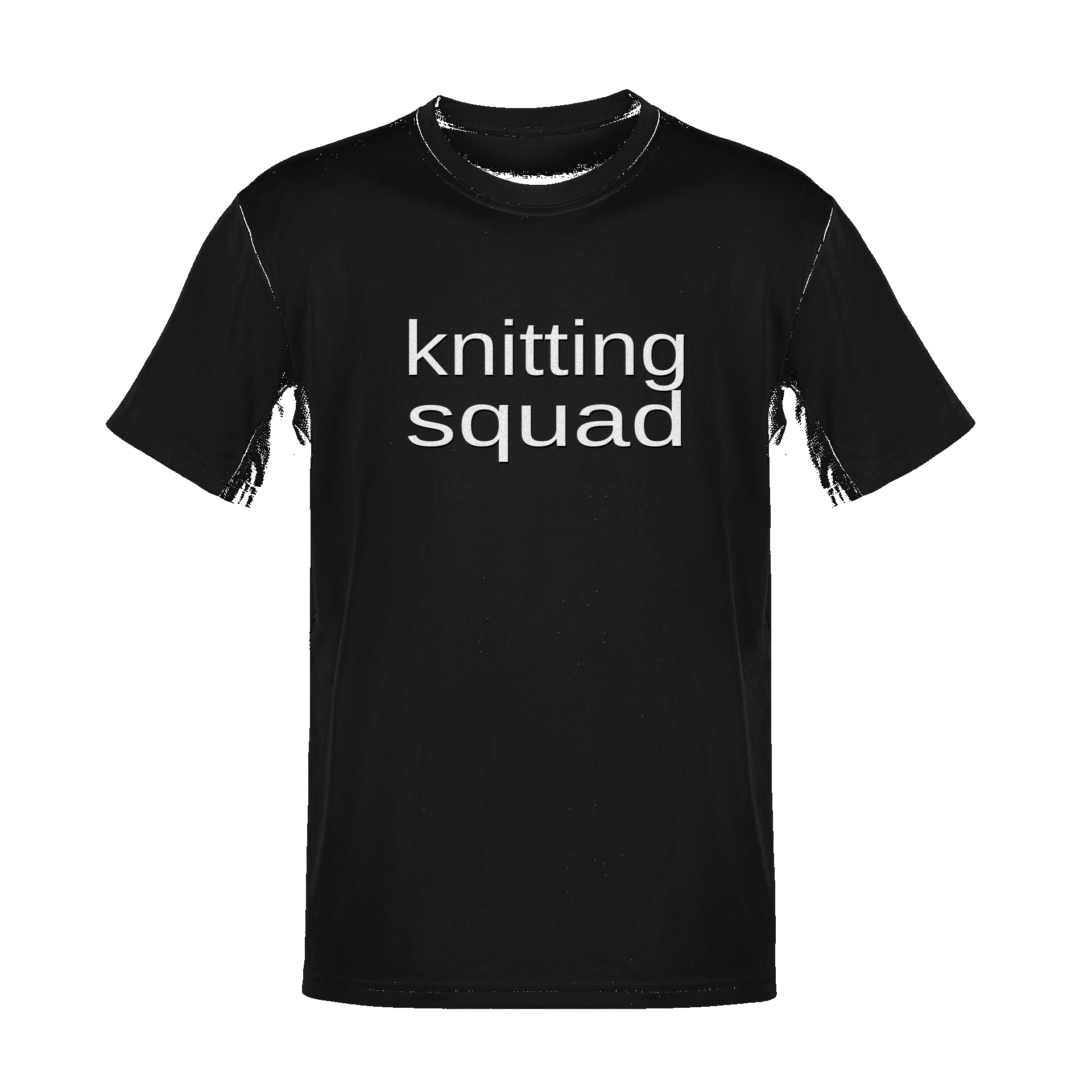 Unisex Knitting Squad Soft Cotton Tee - NYC Factory