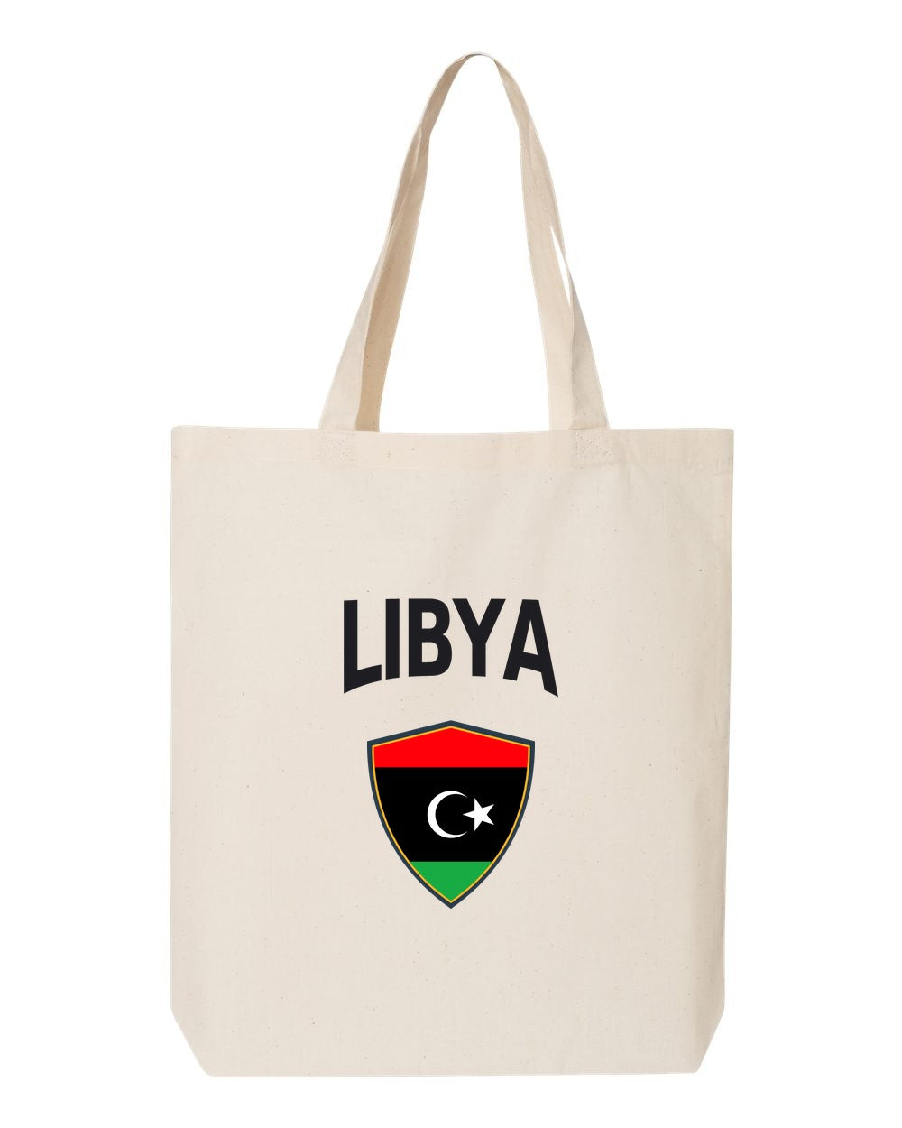 Libya Soccer Tote Bag — Arched National Crest | NYC Factory