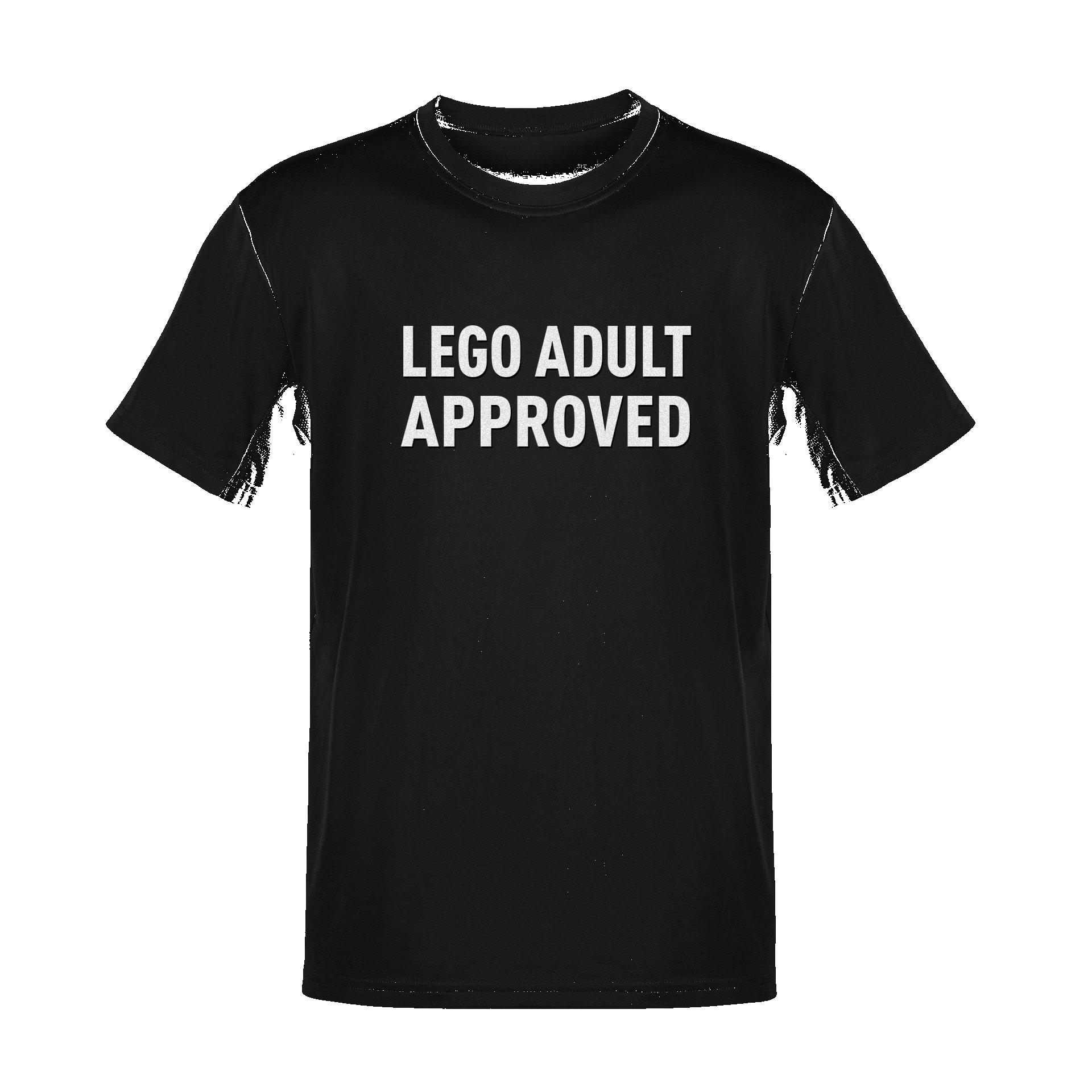 Unisex Lego Adult Approved Soft Cotton Tee