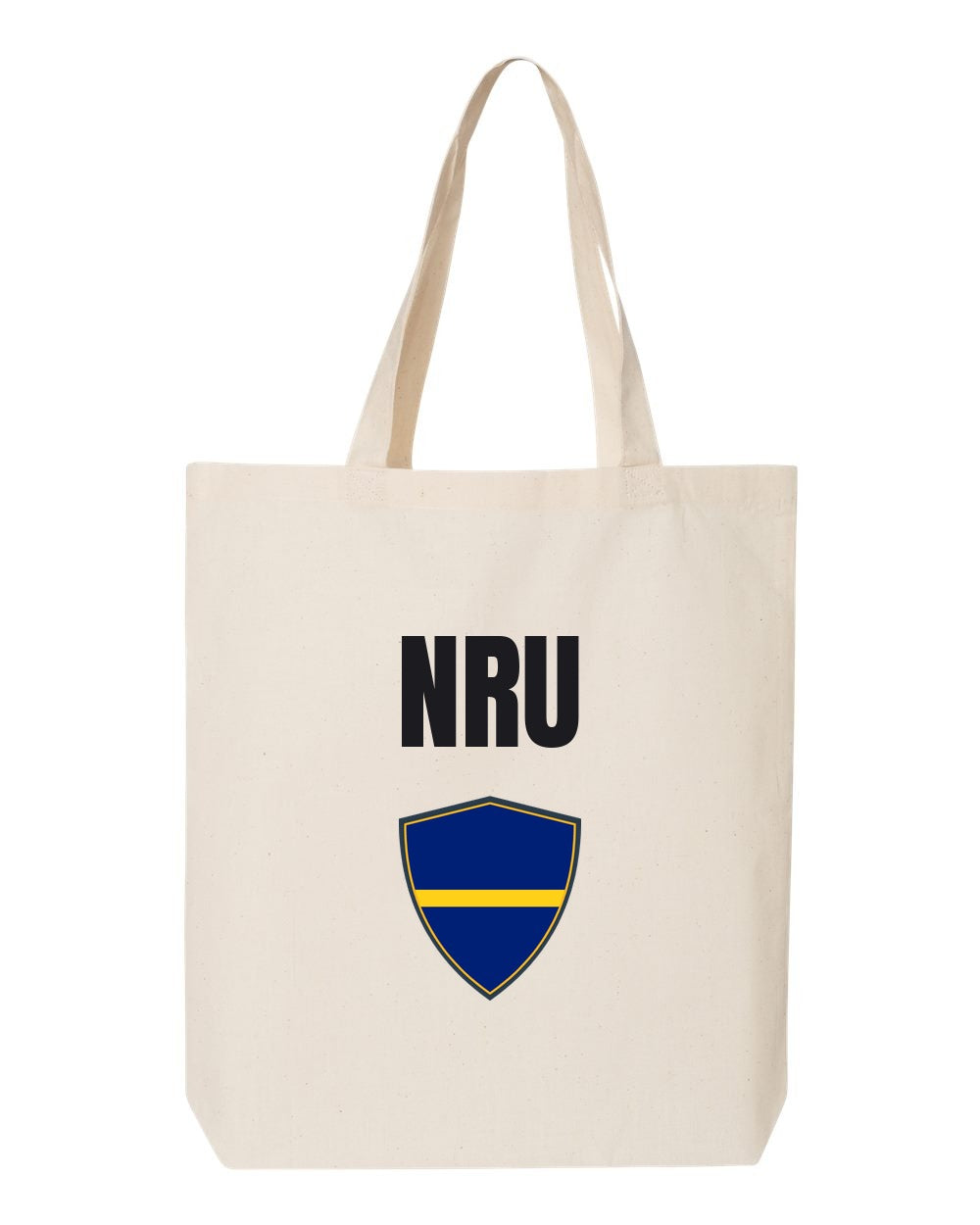Nauru Soccer Tote Bag — National Crest Badge | NYC Factory