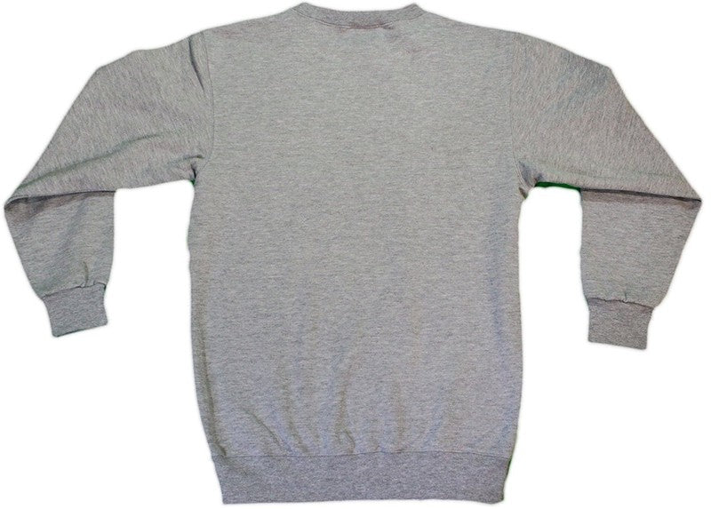 NYPD Mens Police Crewneck Sweatshirt Gray