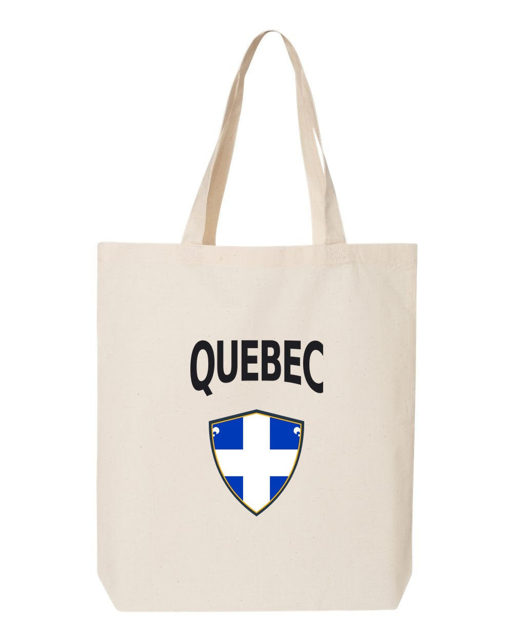 Quebec Soccer Tote Bag — Arched National Crest | NYC Factory