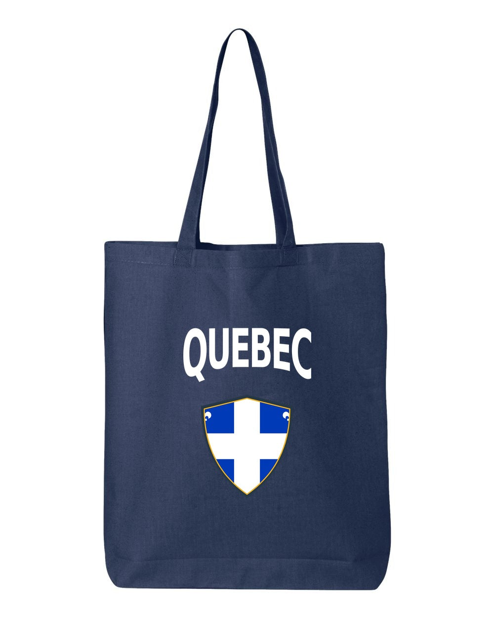 Quebec Soccer Tote Bag — Arched National Crest | NYC Factory