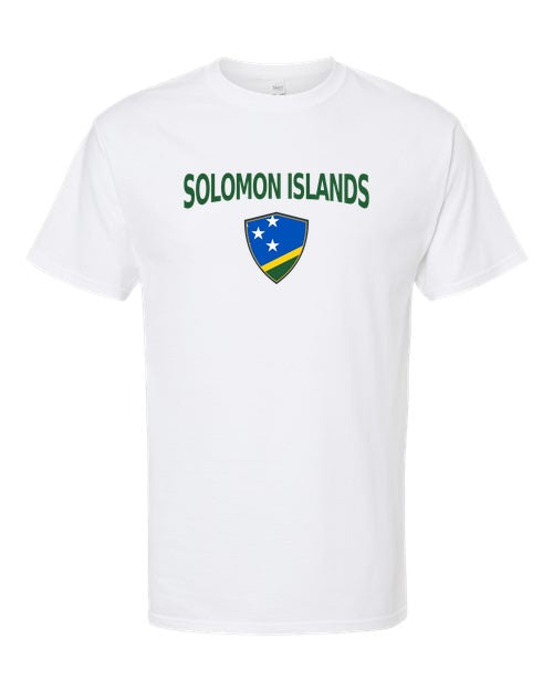Solomon Islands Arched Crest Soccer Tee — NYC Factory