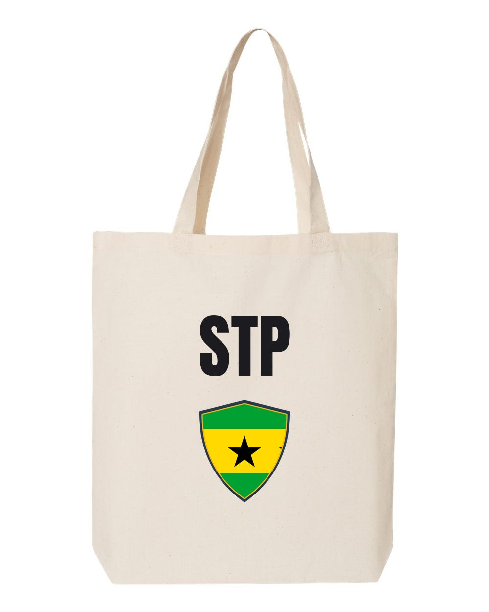 São Tomé And Príncipe Soccer Tote Bag — National Crest Badge | NYC Factory