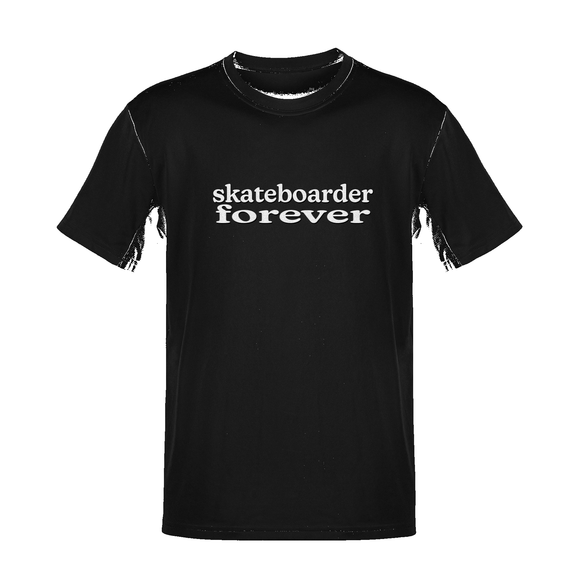 Unisex Skateboarder Forever Soft Cotton Tee