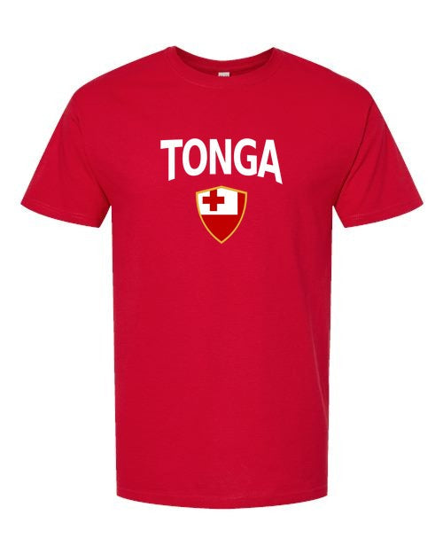 Tonga Arched Crest Soccer Tee — NYC Factory