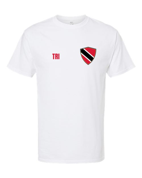 Trinidad And Tobago Soccer Tee — Retro National Crest | NYC Factory
