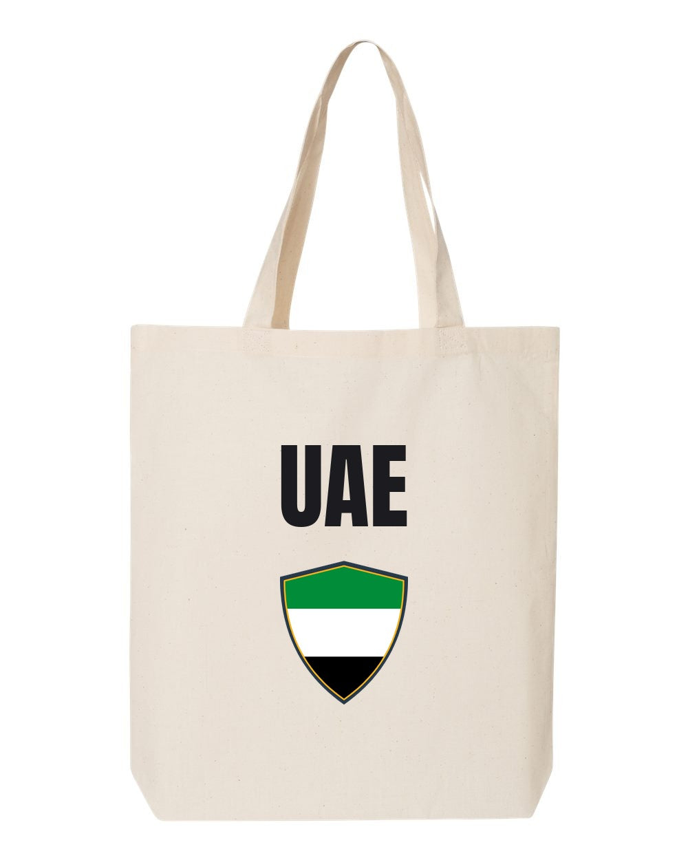 United Arab Emirates Soccer Tote Bag — National Crest Badge | NYC Factory