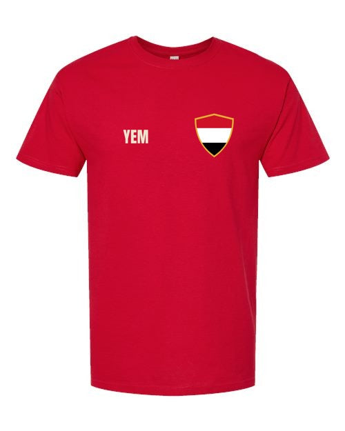 Yemen Soccer Tee — Retro National Crest | NYC Factory