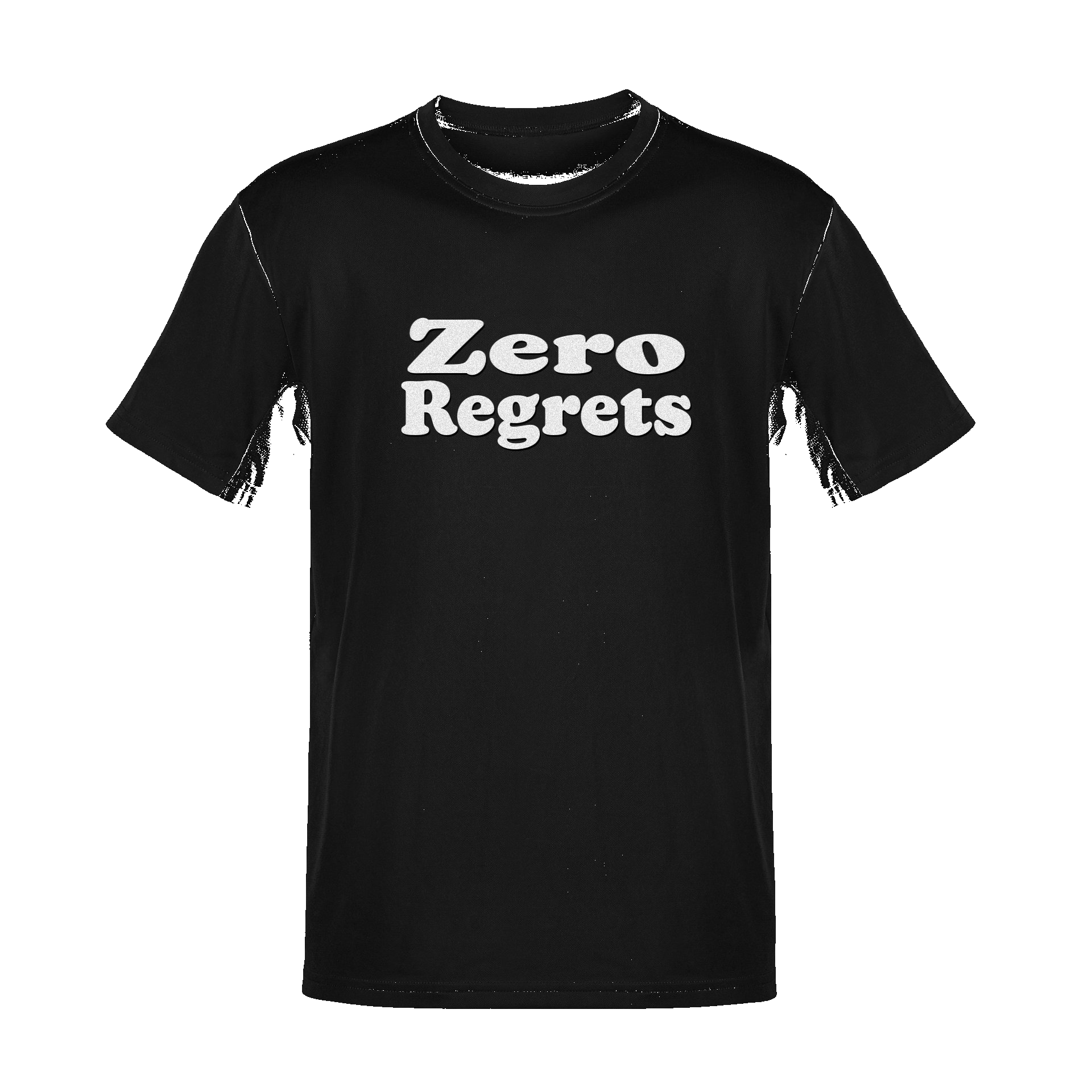 Unisex Zero Regrets Soft Cotton Tee - NYC Factory