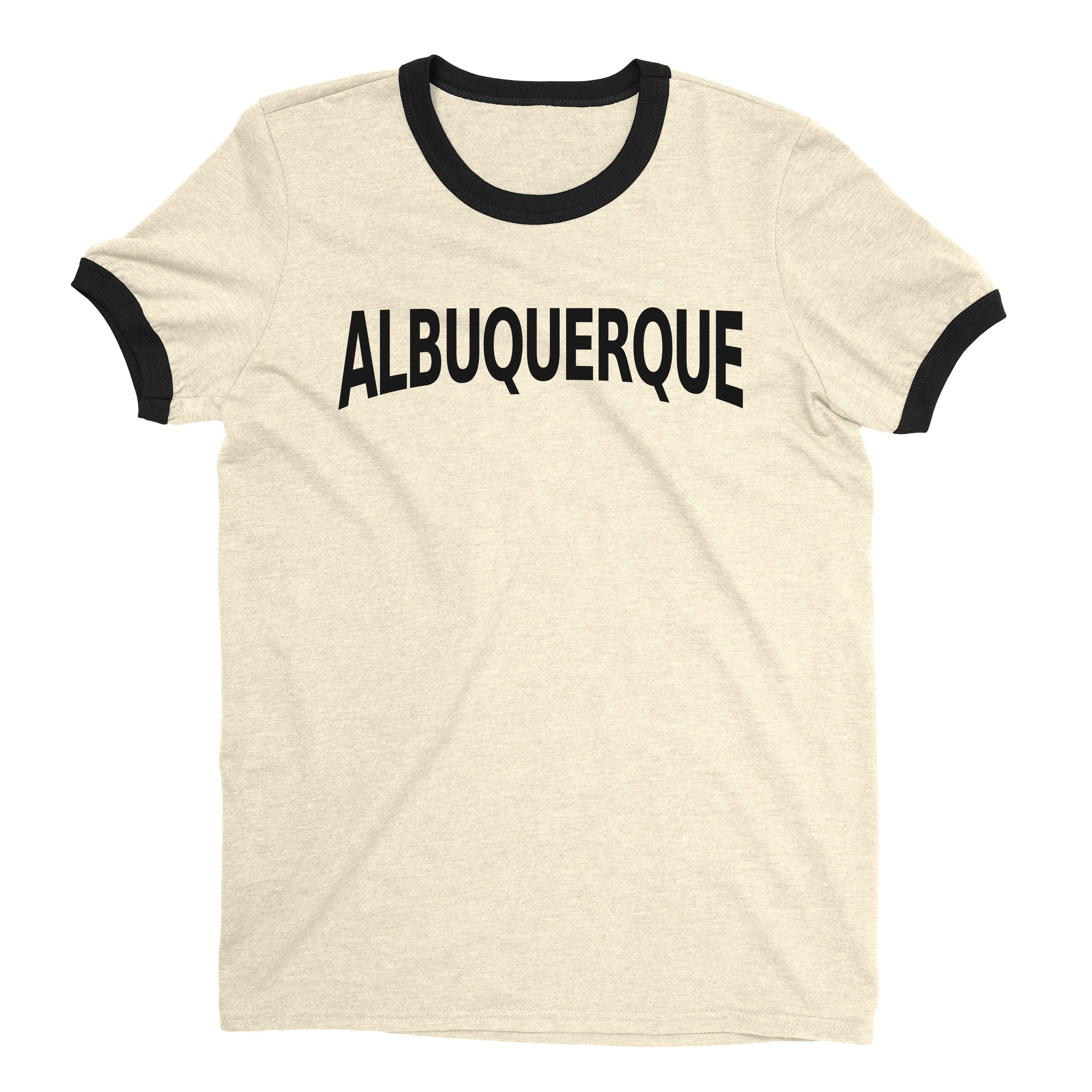 Albuquerque Ringer Tee — Natural
