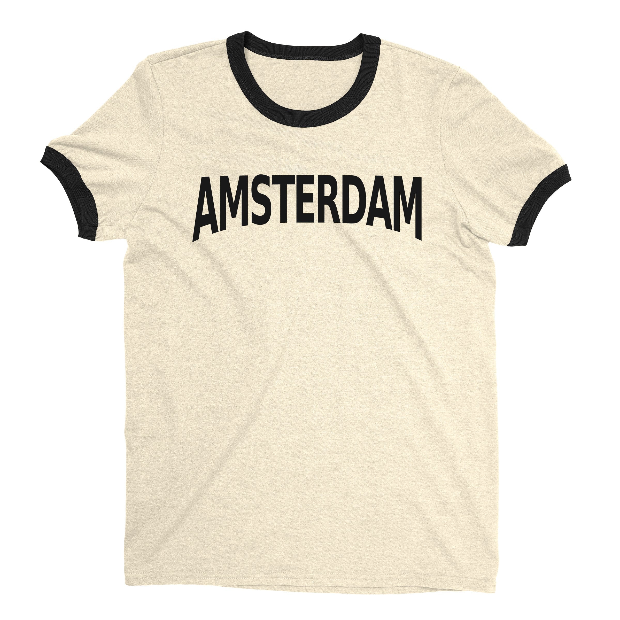 Amsterdam Ringer Tee — Natural