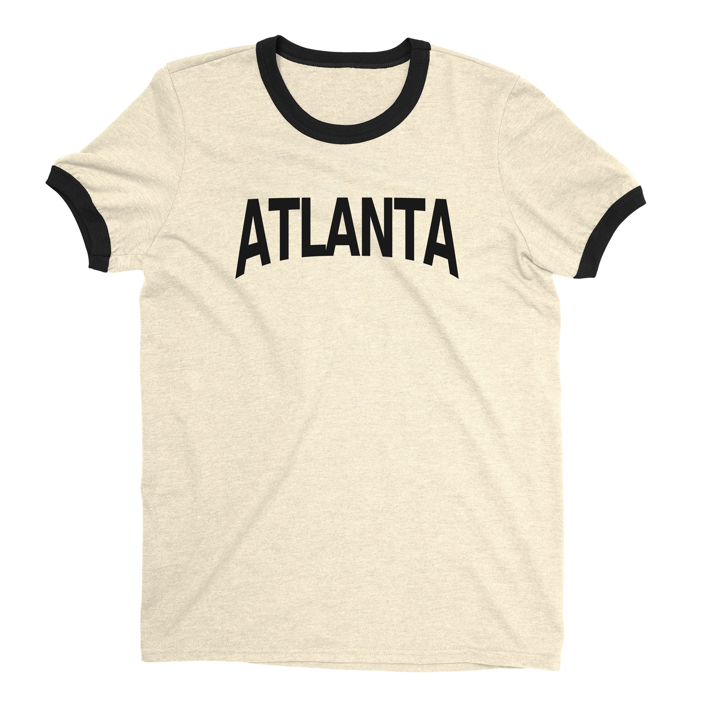 Atlanta Ringer Tee — Natural