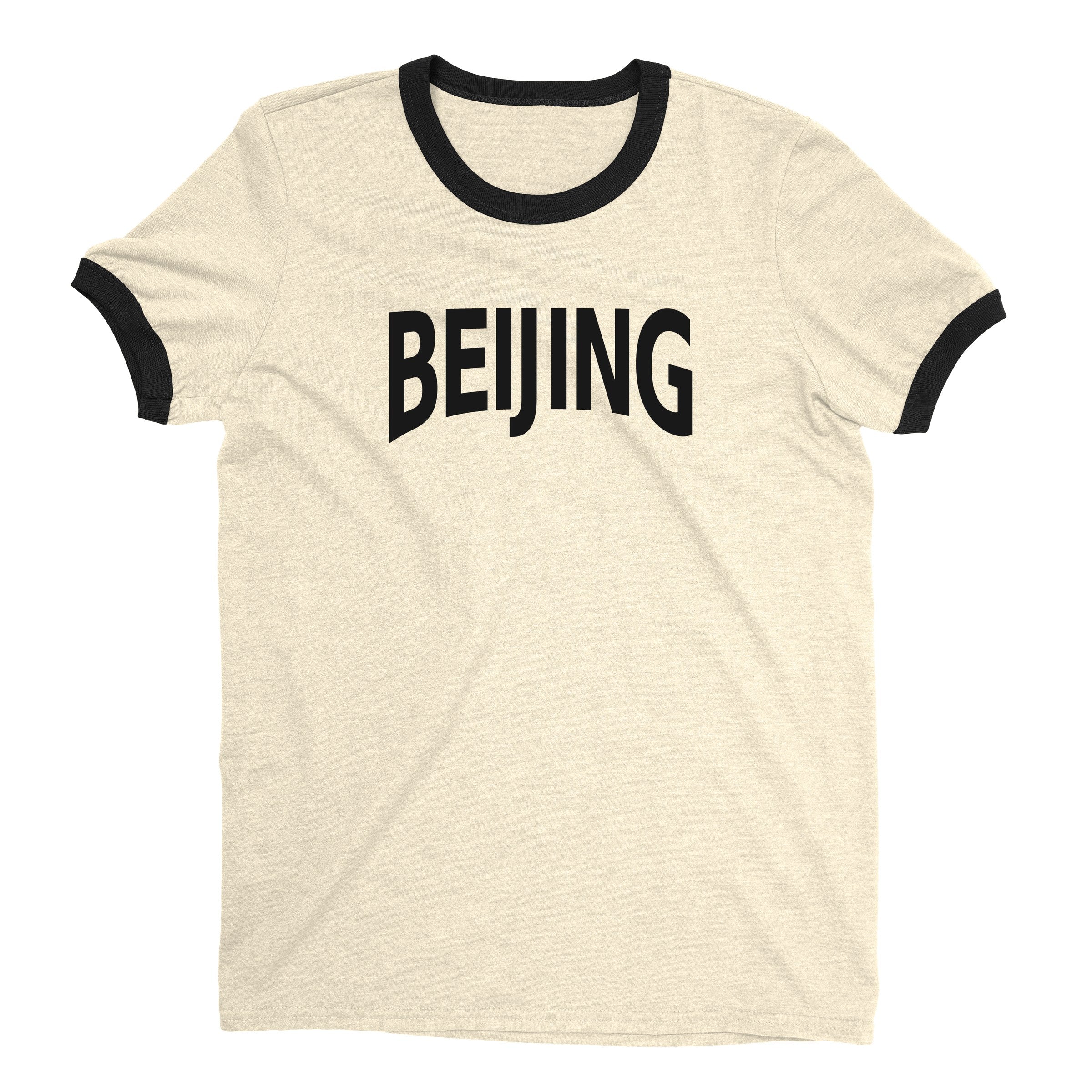 Beijing Ringer Tee — Natural