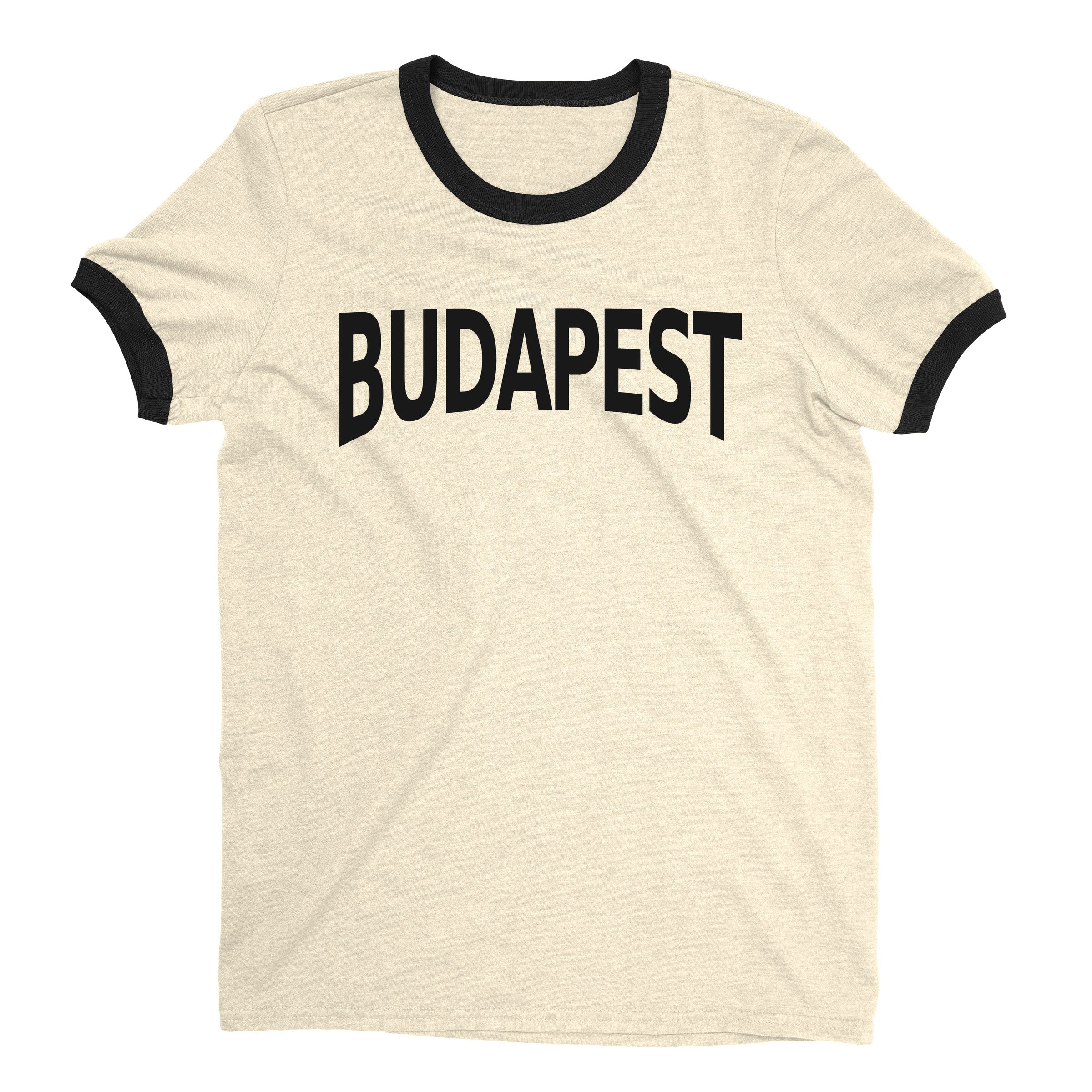 Budapest Ringer Tee — Natural