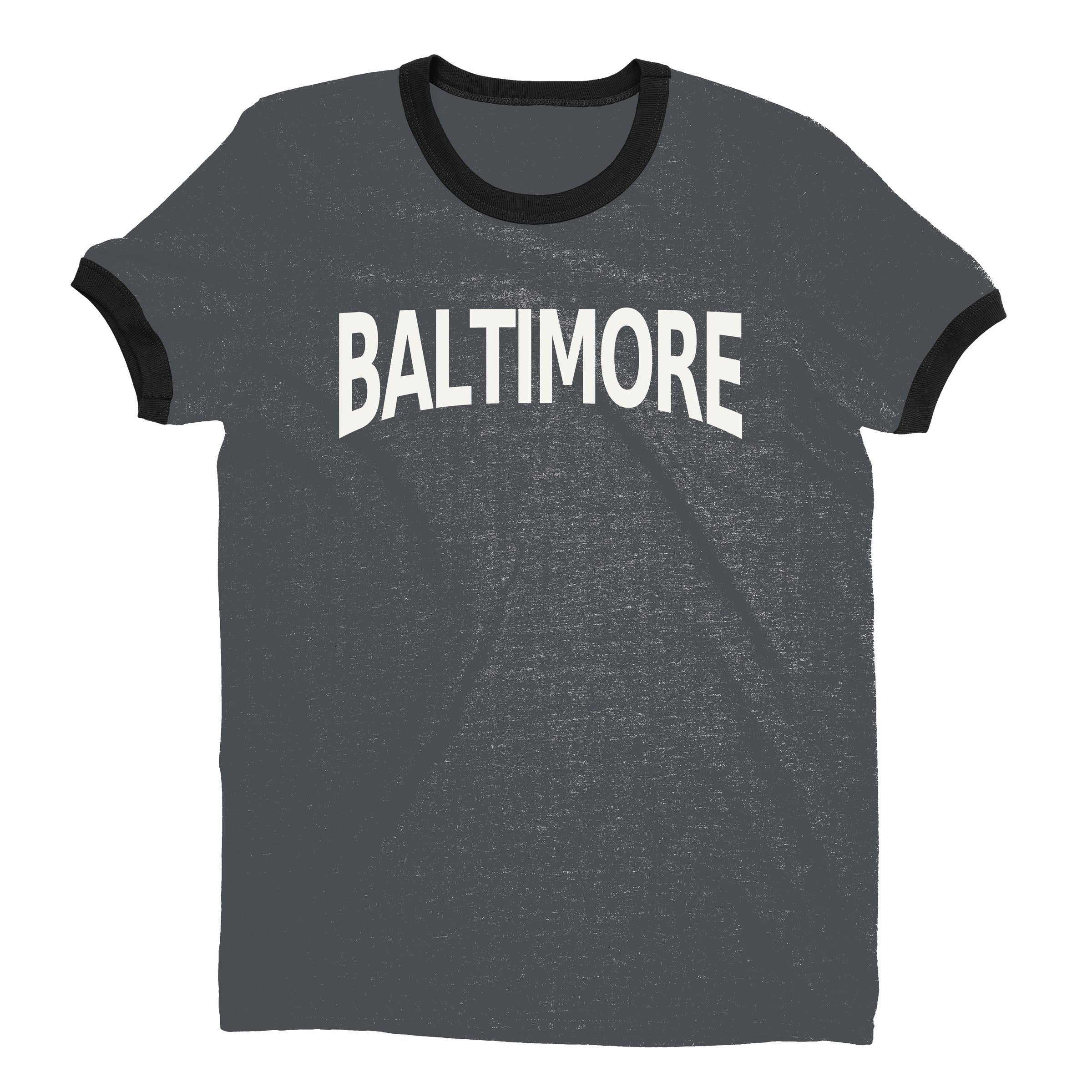Baltimore Ringer Tee — Dark Heather