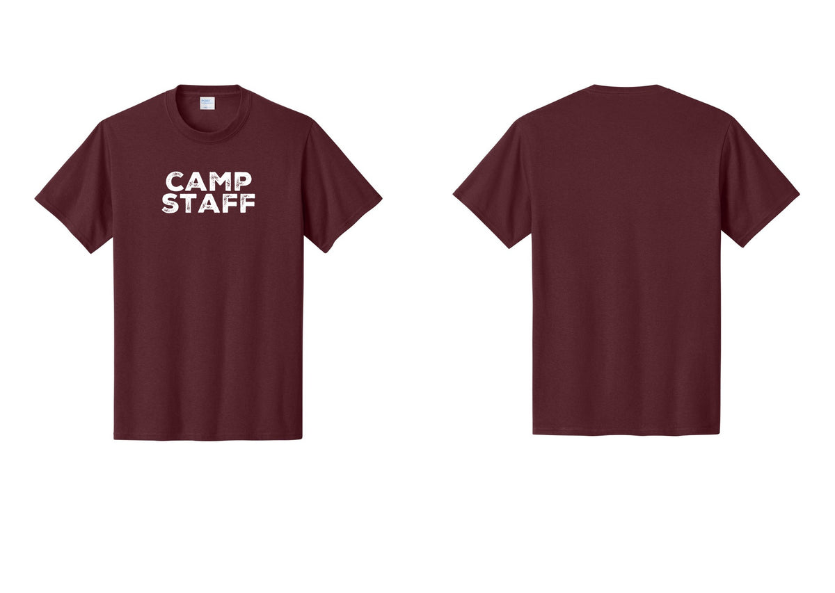 NYC Factory Camp Staff T-Shirt - Front Only - Athletic Maroon