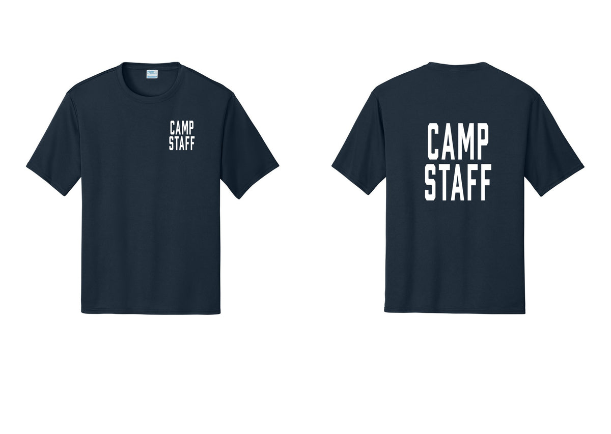 NYC Factory Camp Staff Performance T-Shirt (Classic) - Chest + Back - Navy