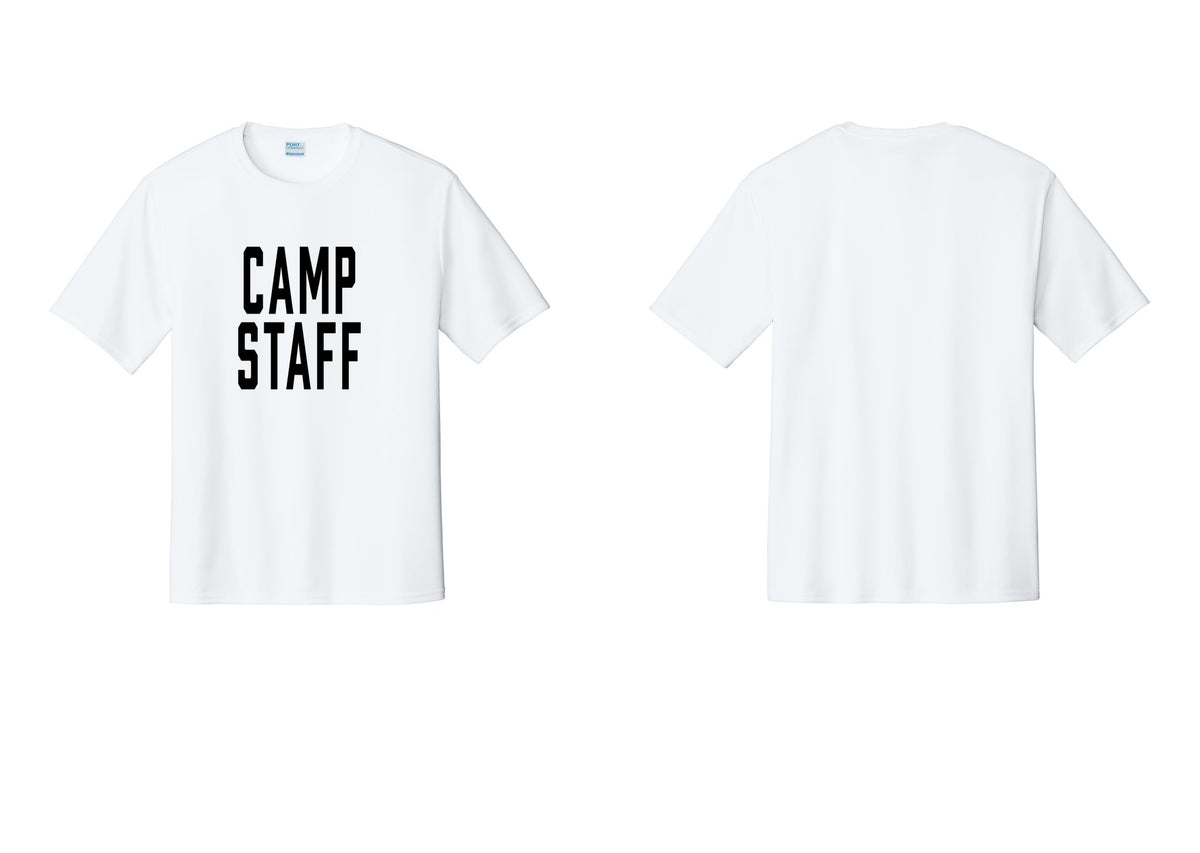 NYC Factory Camp Staff Performance T-Shirt (Classic) - Front Only - White