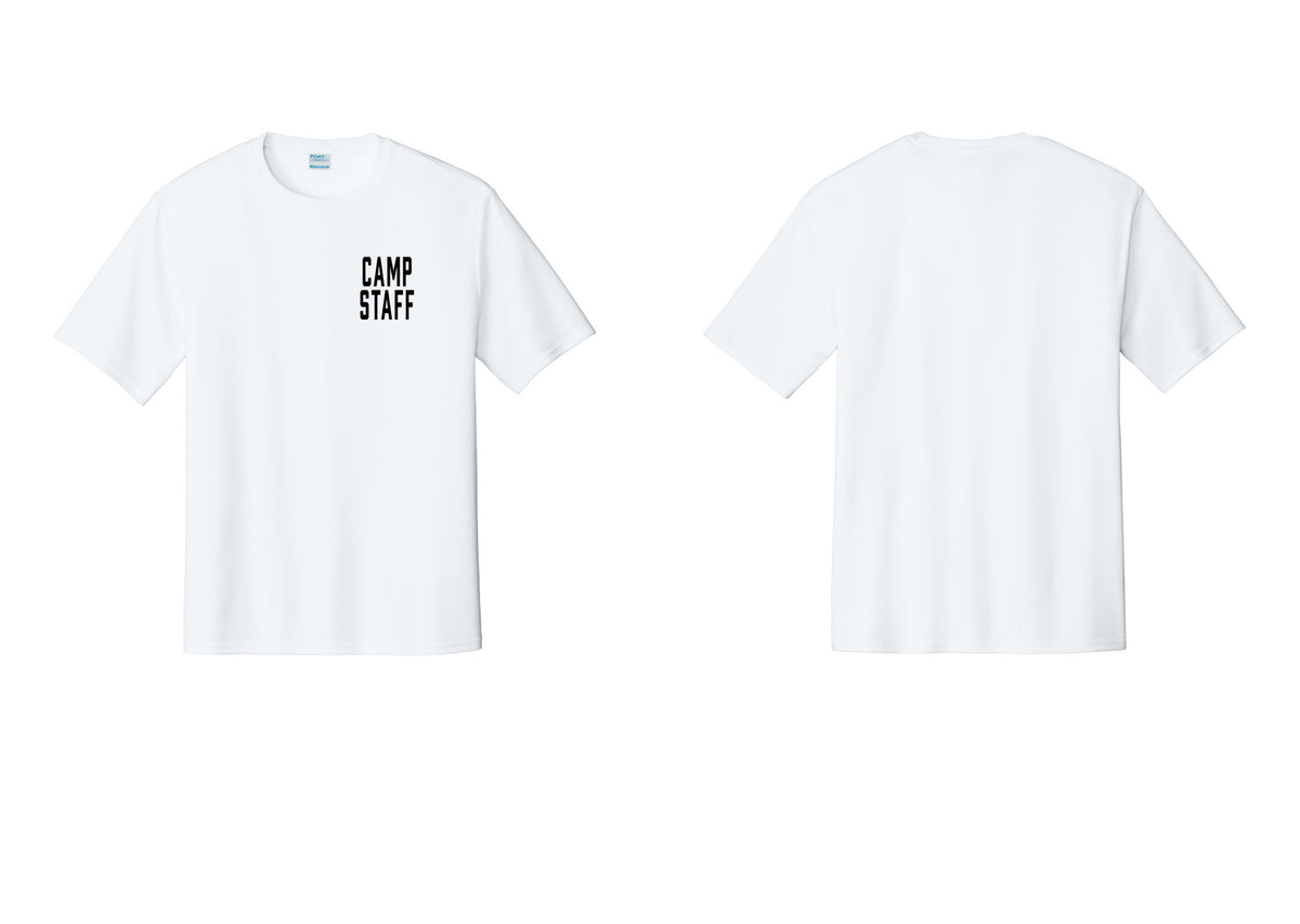 NYC Factory Camp Staff Performance T-Shirt (Classic) - Chest Only - White