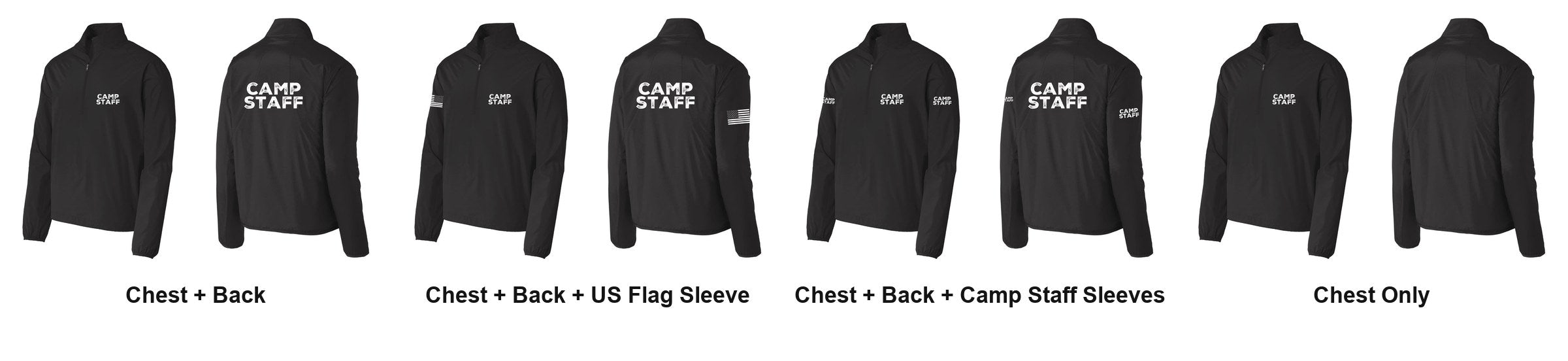 CAMP STAFF print layouts