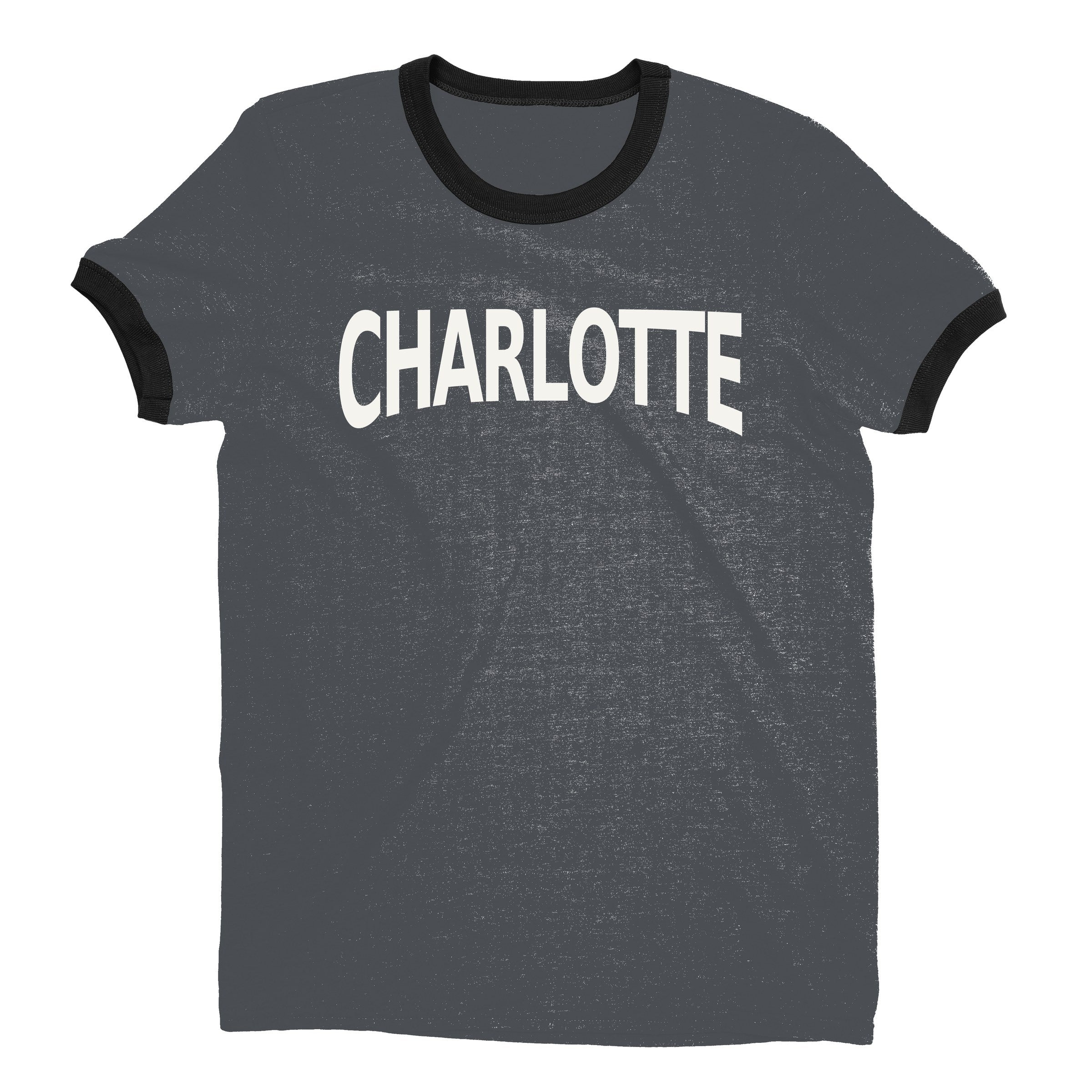 Charlotte Ringer Tee — Dark Heather