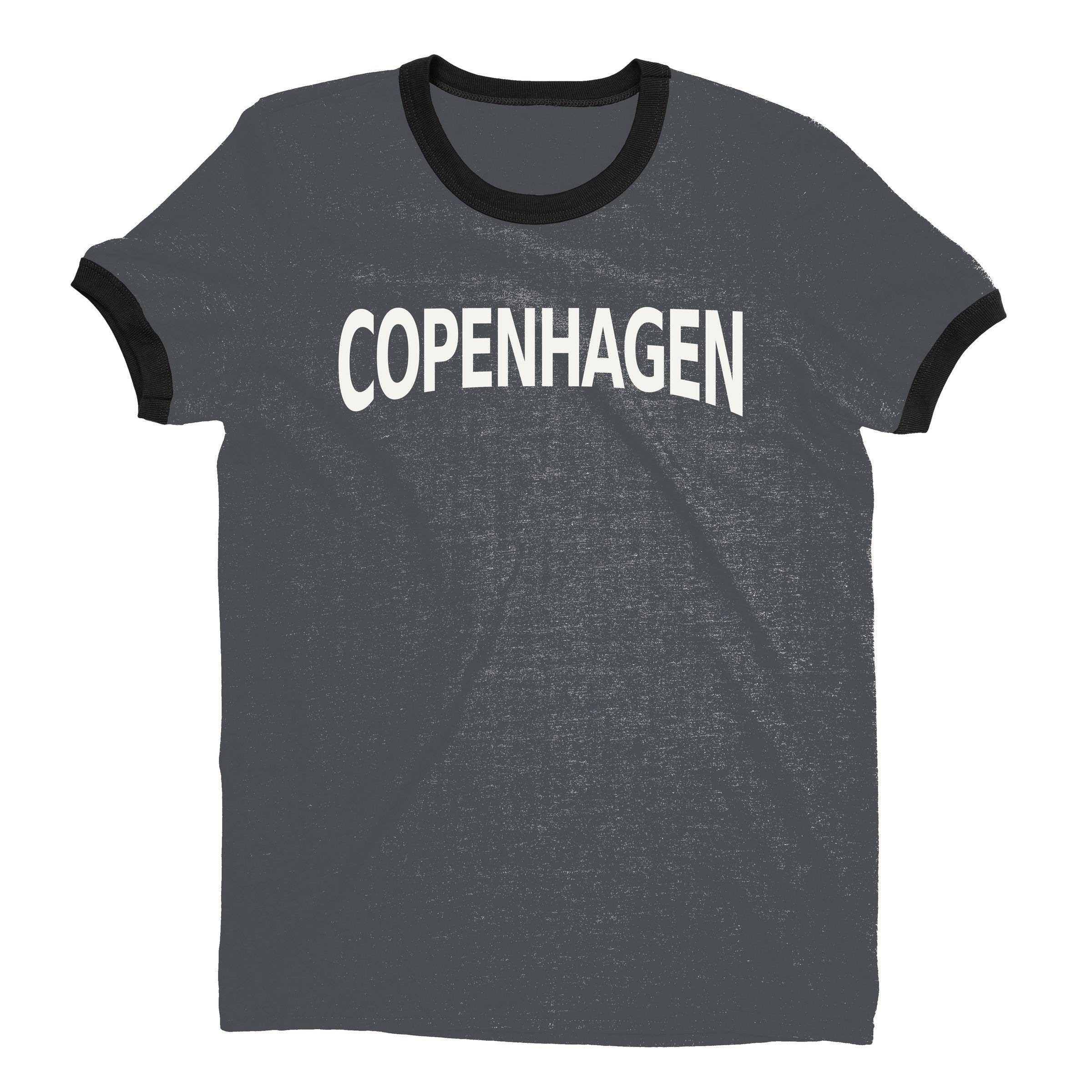 Copenhagen Ringer Tee — Dark Heather