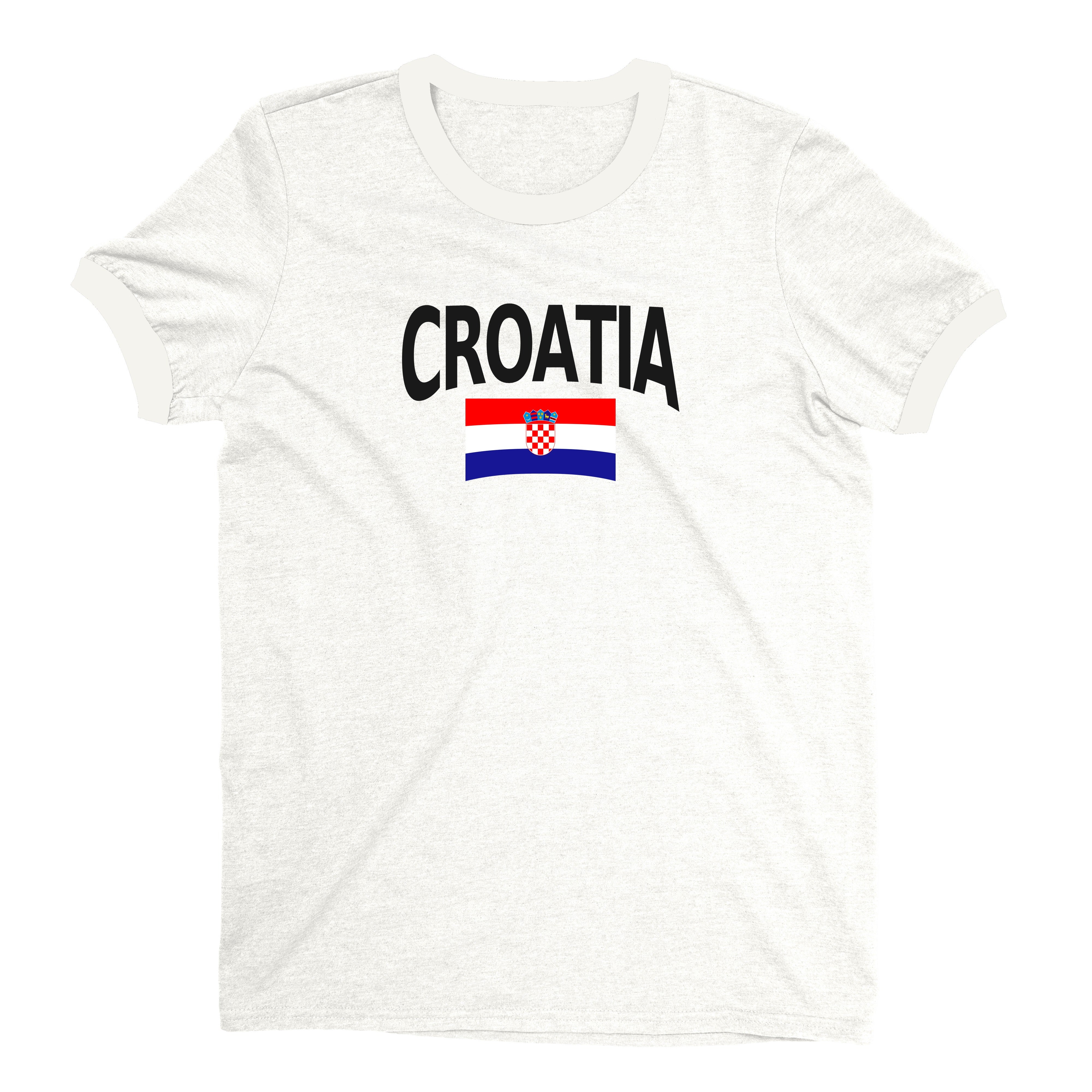 Croatia World Cup Plain Tee Unisex T-Shirt -- NYC Factory