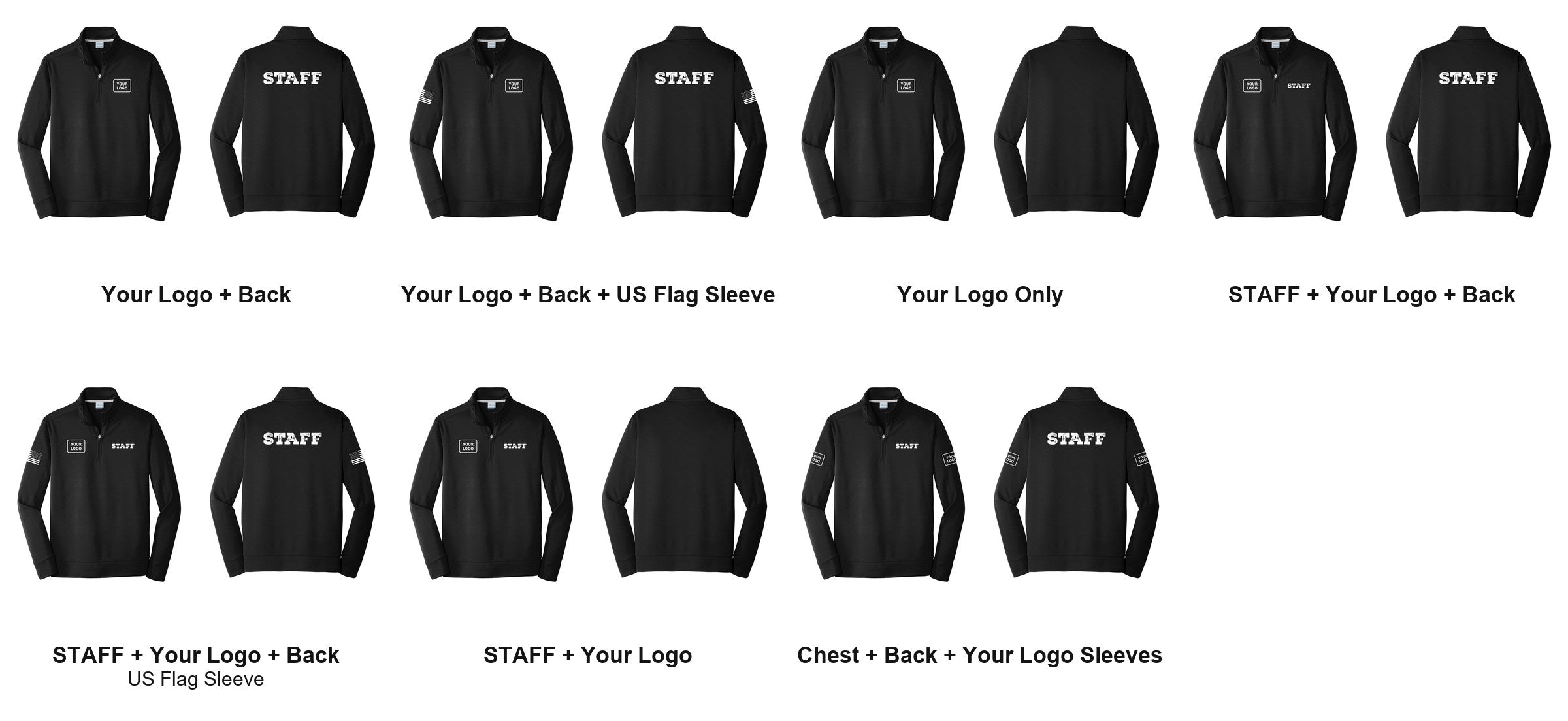 STAFF print layouts