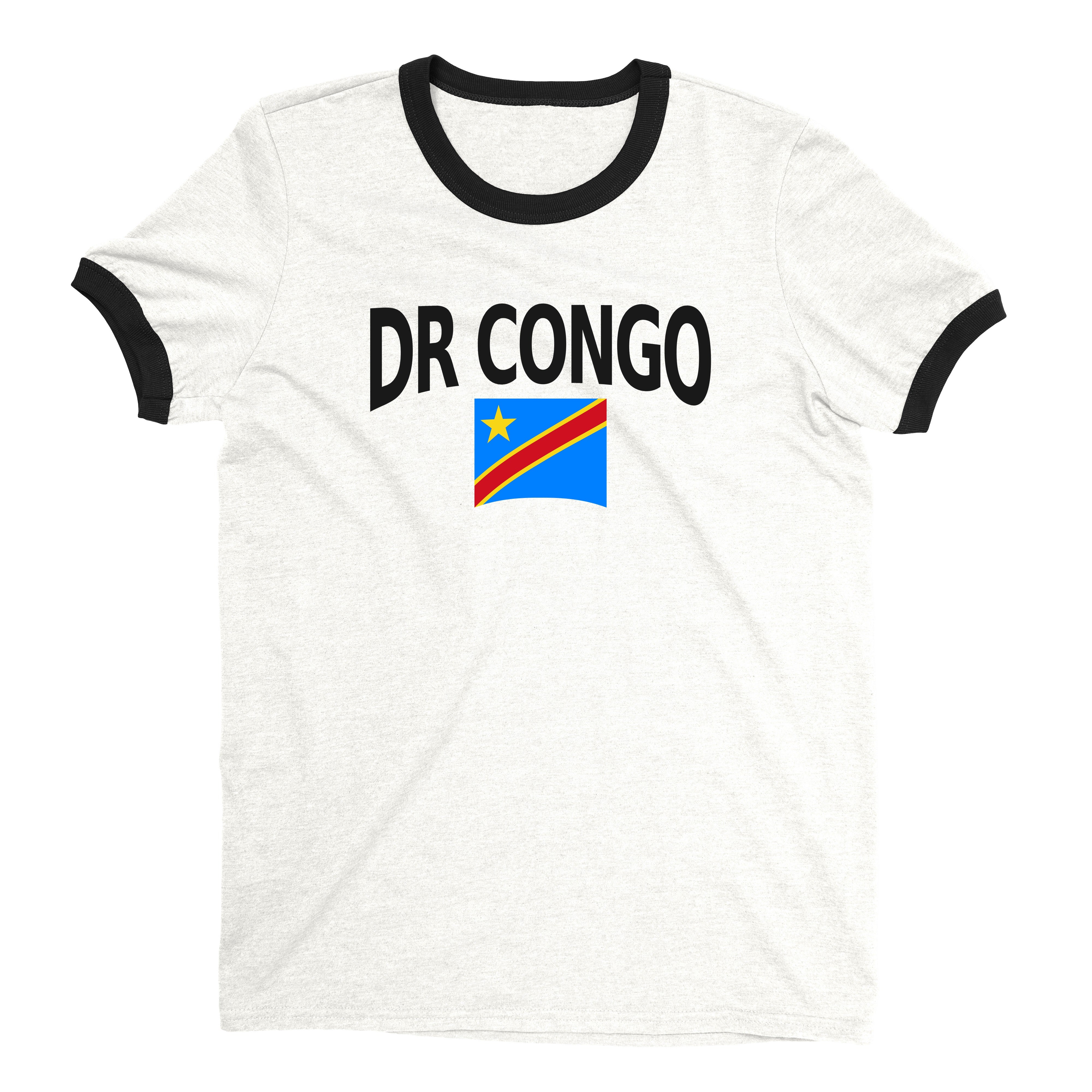 DR Congo World Cup Ringer Tee Unisex T-Shirt -- NYC Factory