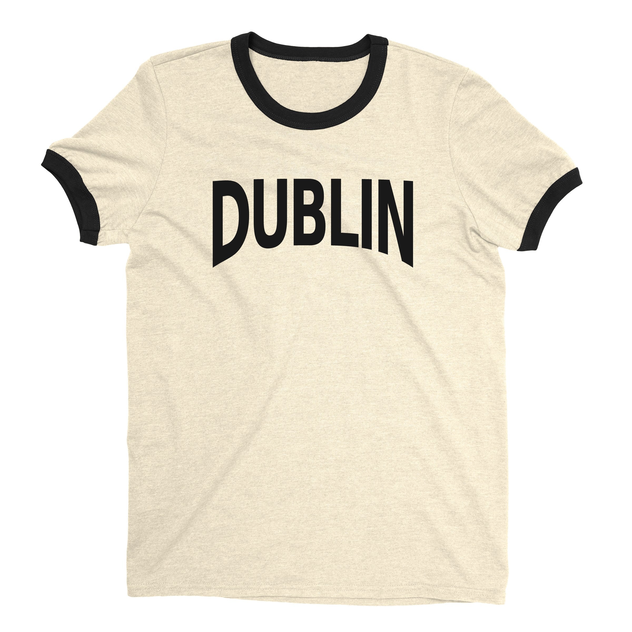 Dublin Ringer Tee — Natural