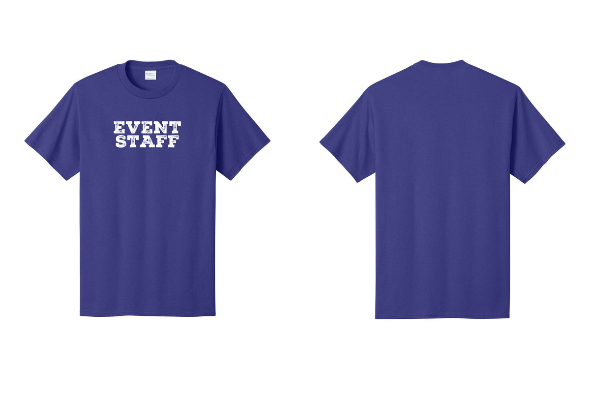 NYC Factory Event Staff T-Shirt - Front Only - Purple
