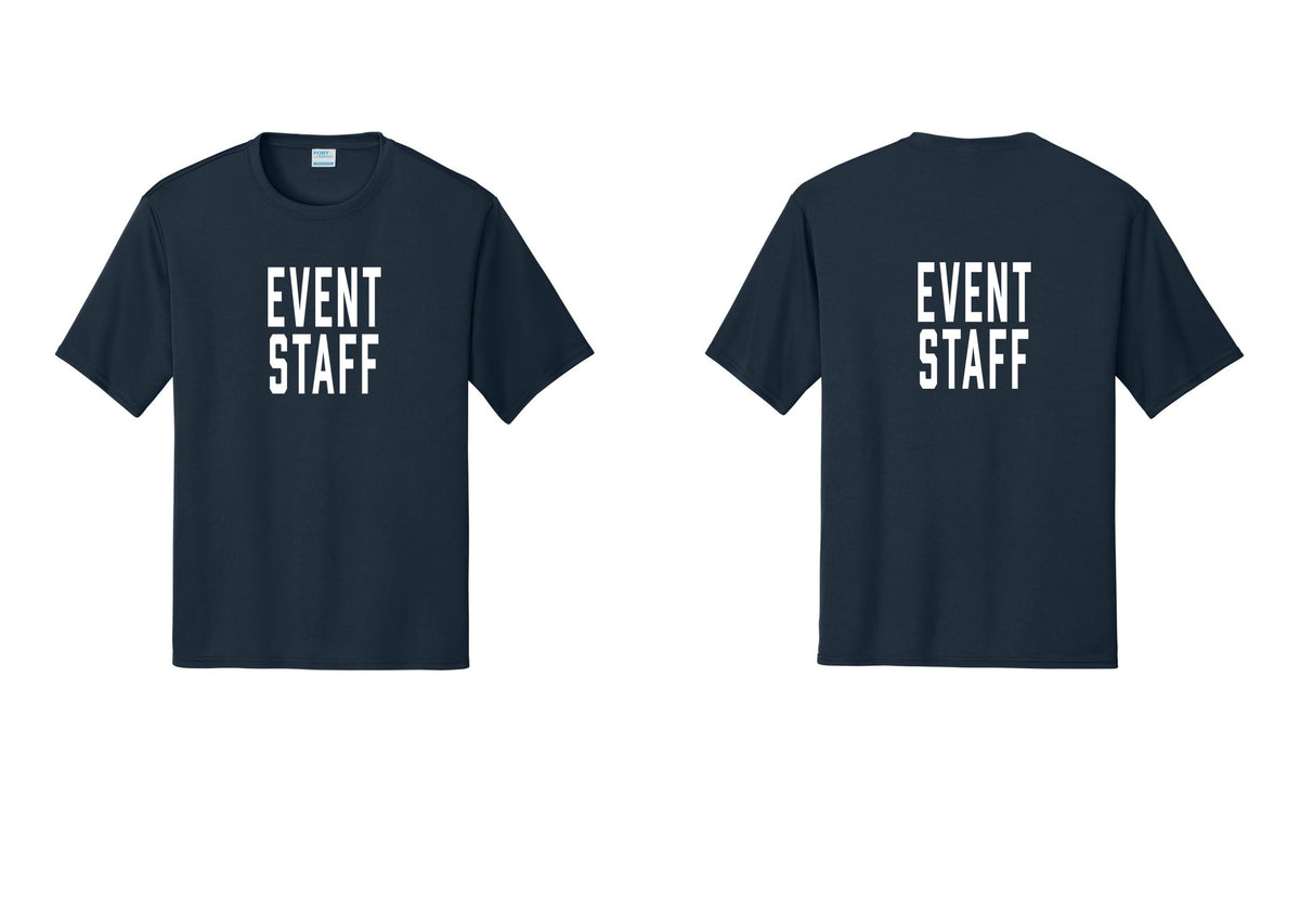 NYC Factory Event Staff Performance T-Shirt (Classic) - Front + Back - Navy