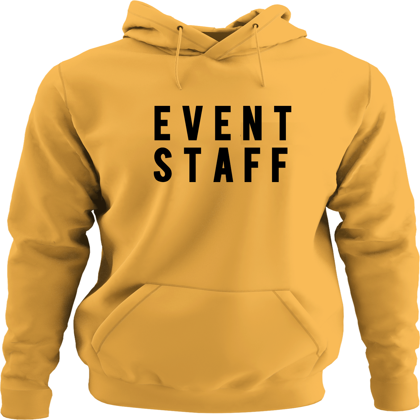 NYC FACTORY Mens EVENT STAFF Cotton Fleece Pullover Hoodie Sweatshirt