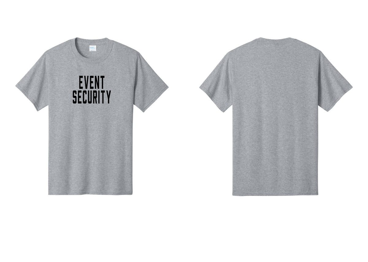 NYC Factory Event Security T-Shirt for Venues & Crowd Management (Classic) - Front Only - Athletic Heather