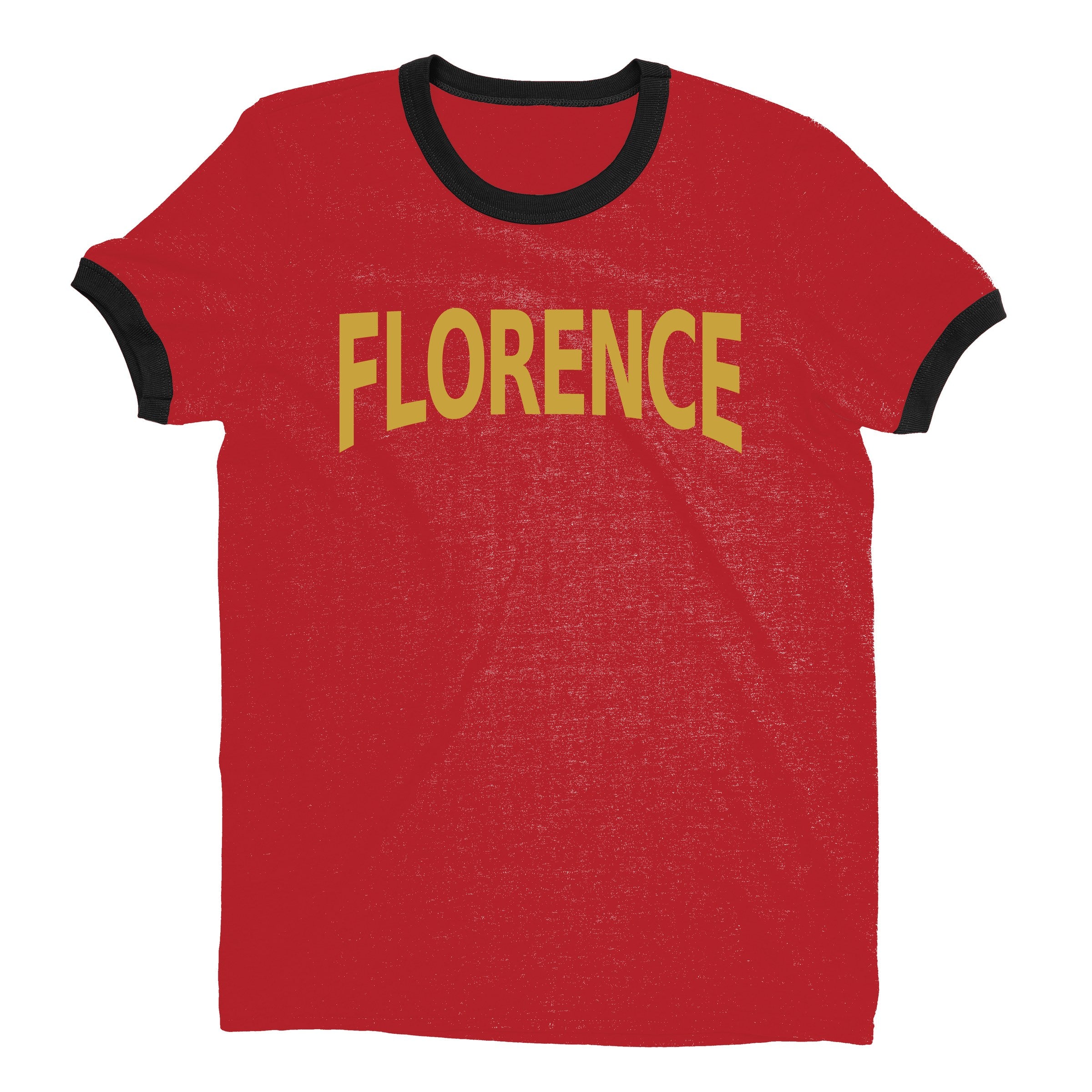 Florence Ringer Tee — Red
