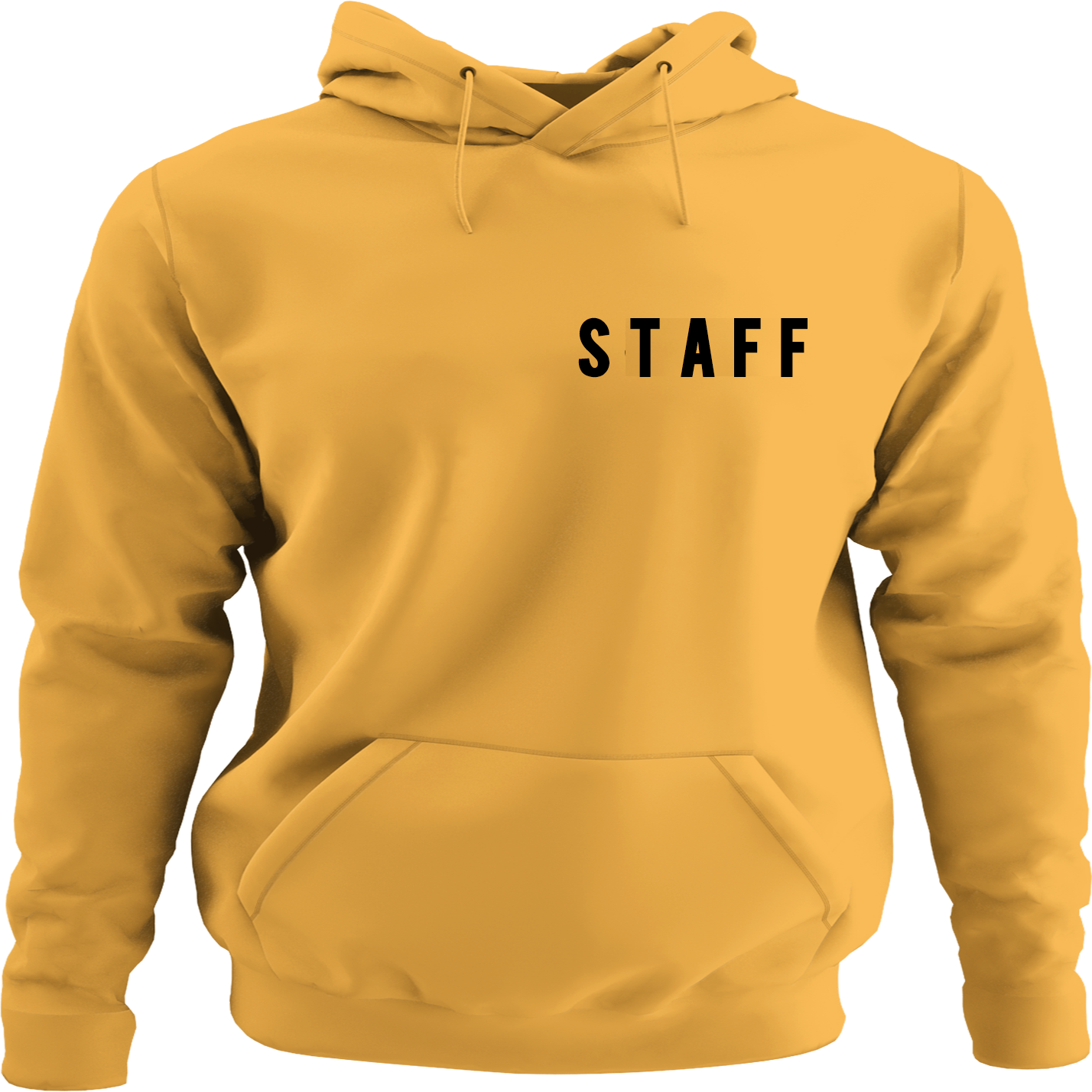 NYC FACTORY Mens EVENT STAFF Cotton Fleece Pullover Hoodie Sweatshirt