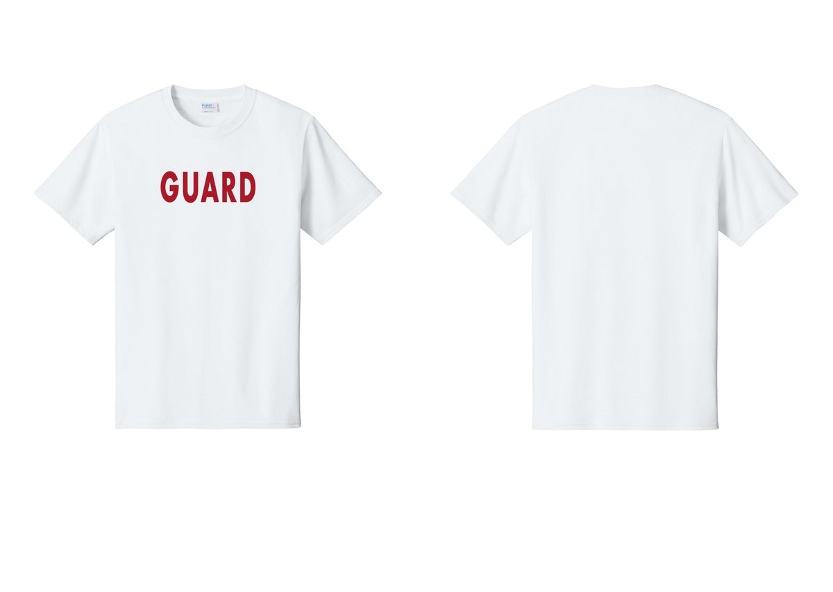 NYC Factory Guard T-Shirt - Front Only - White